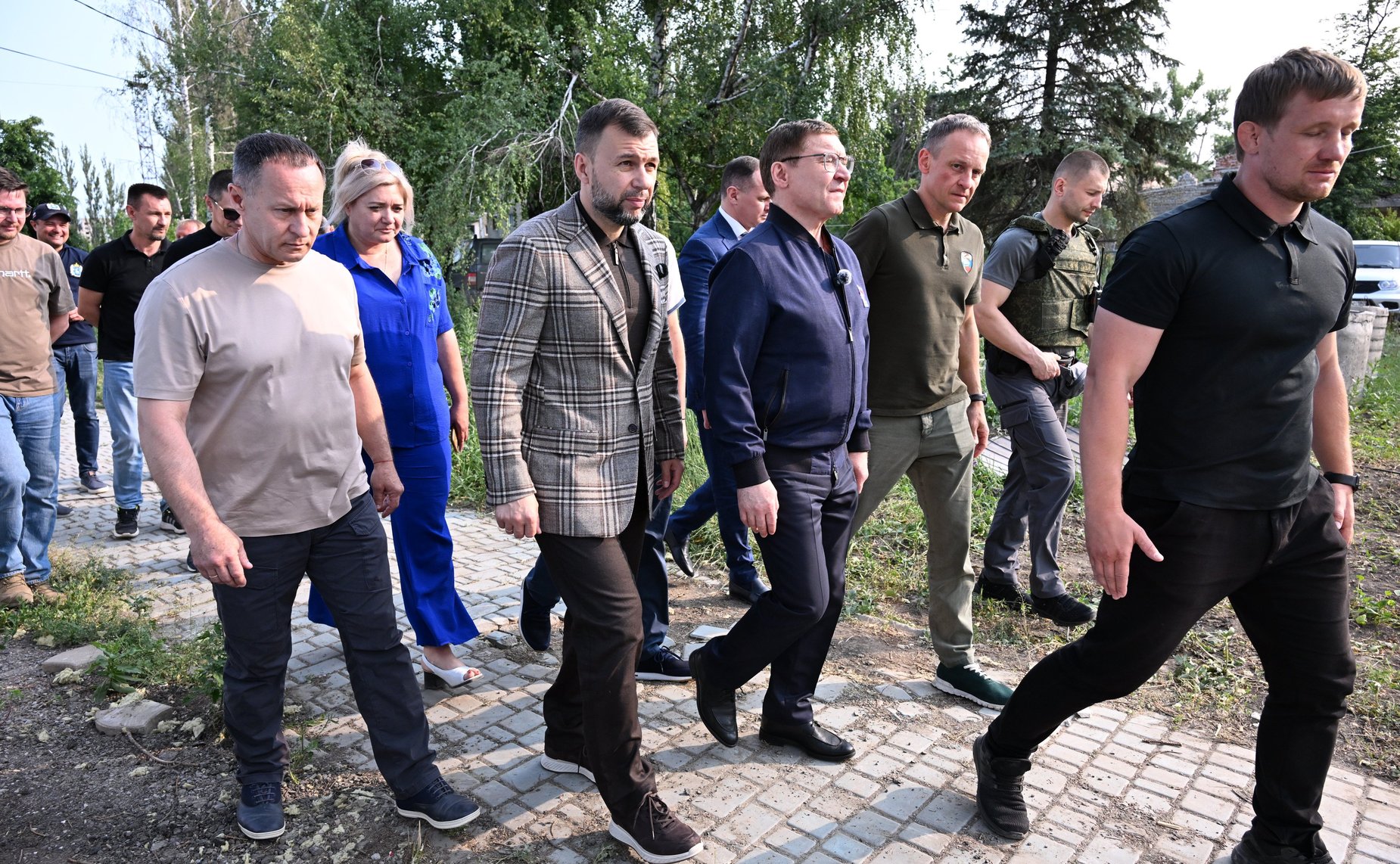 Рабочая поездка первого заместителя Председателя Совета Федерации Владимира Якушева в Донецкую Нвродную Республику