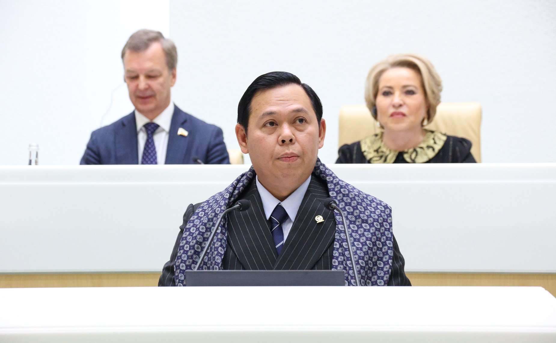 Председатель Совета представителей регионов Республики Индонезии Султан Бактиар Наджамудин