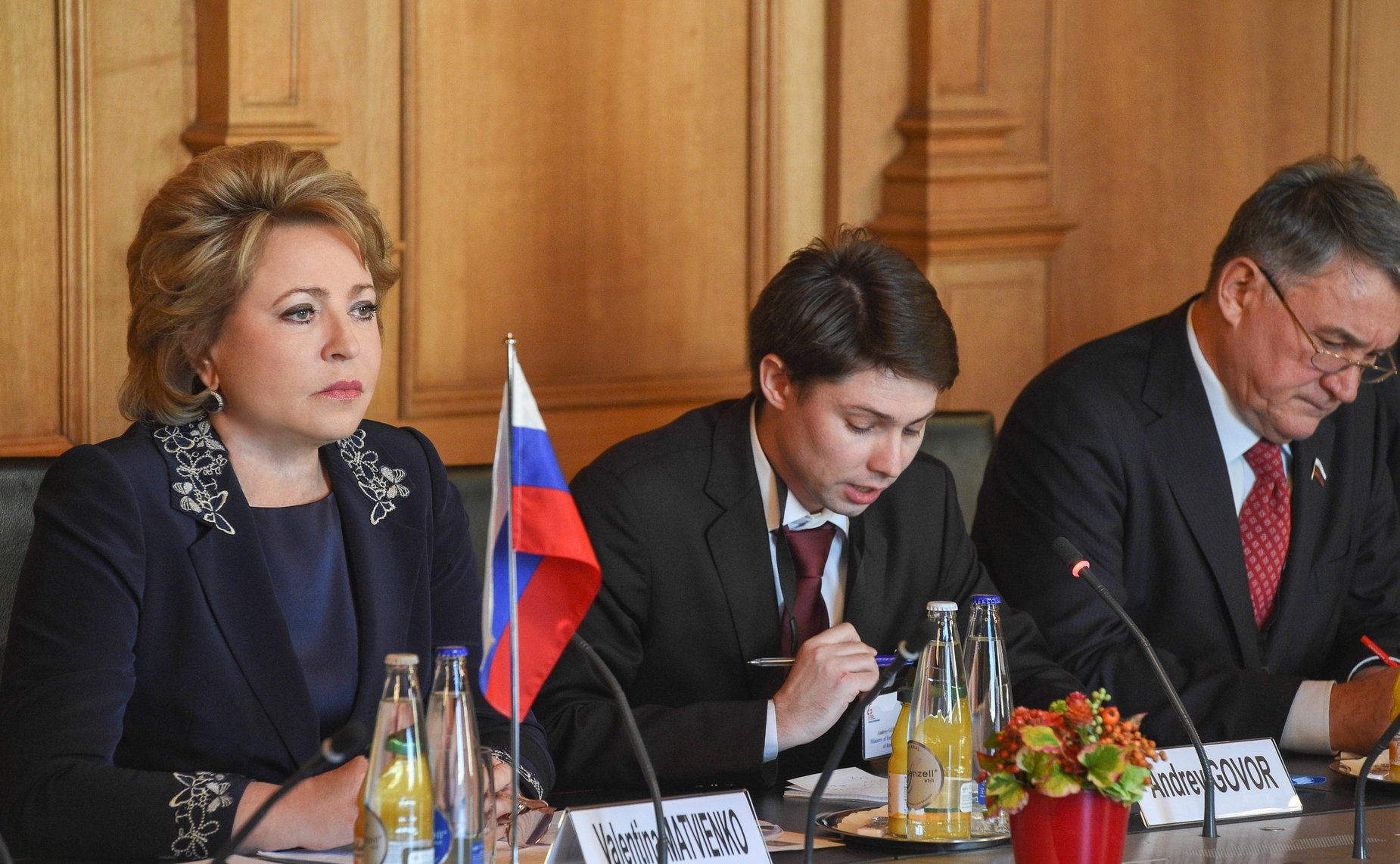 Встреча делегации СФ с Председателем Совета кантонов Швейцарской Конфедерации Р. Контом