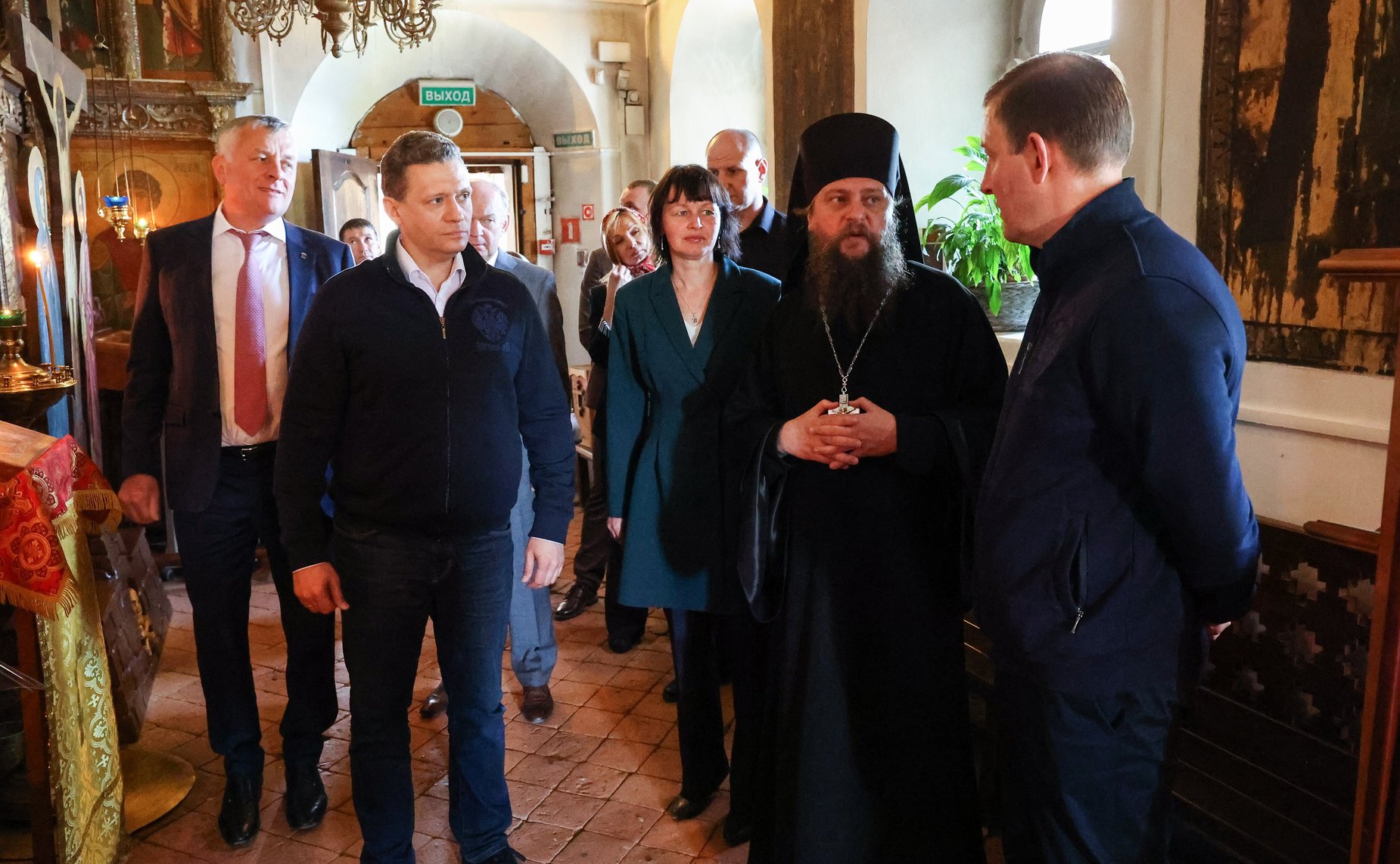 Первый заместитель Председателя СФ Андрей Турчак в Вологодской области посетил Богородица — Рождественский монастырь