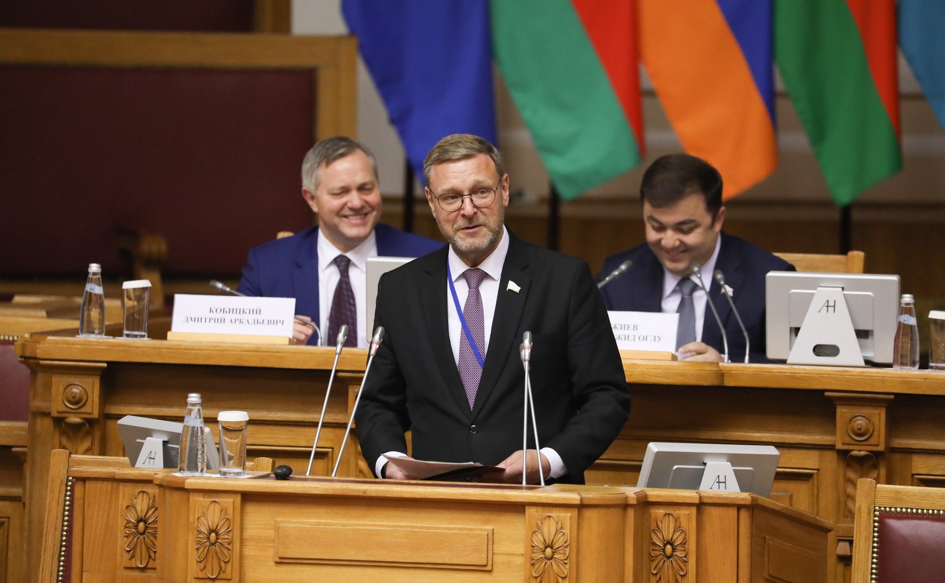 Константин Косачев выступил на Молодежном межпарламентском форуме СНГ «Молодые парламентарии — взгляд в будущее Содружества»