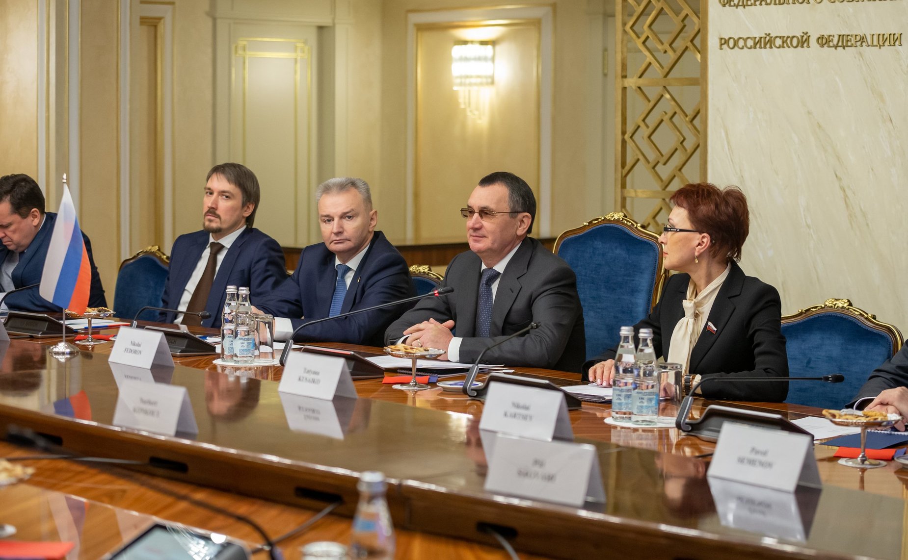 Встреча Николая Федорова с Министром внешнеэкономических связей и иностранных дел Венгрии Петером Сийярто