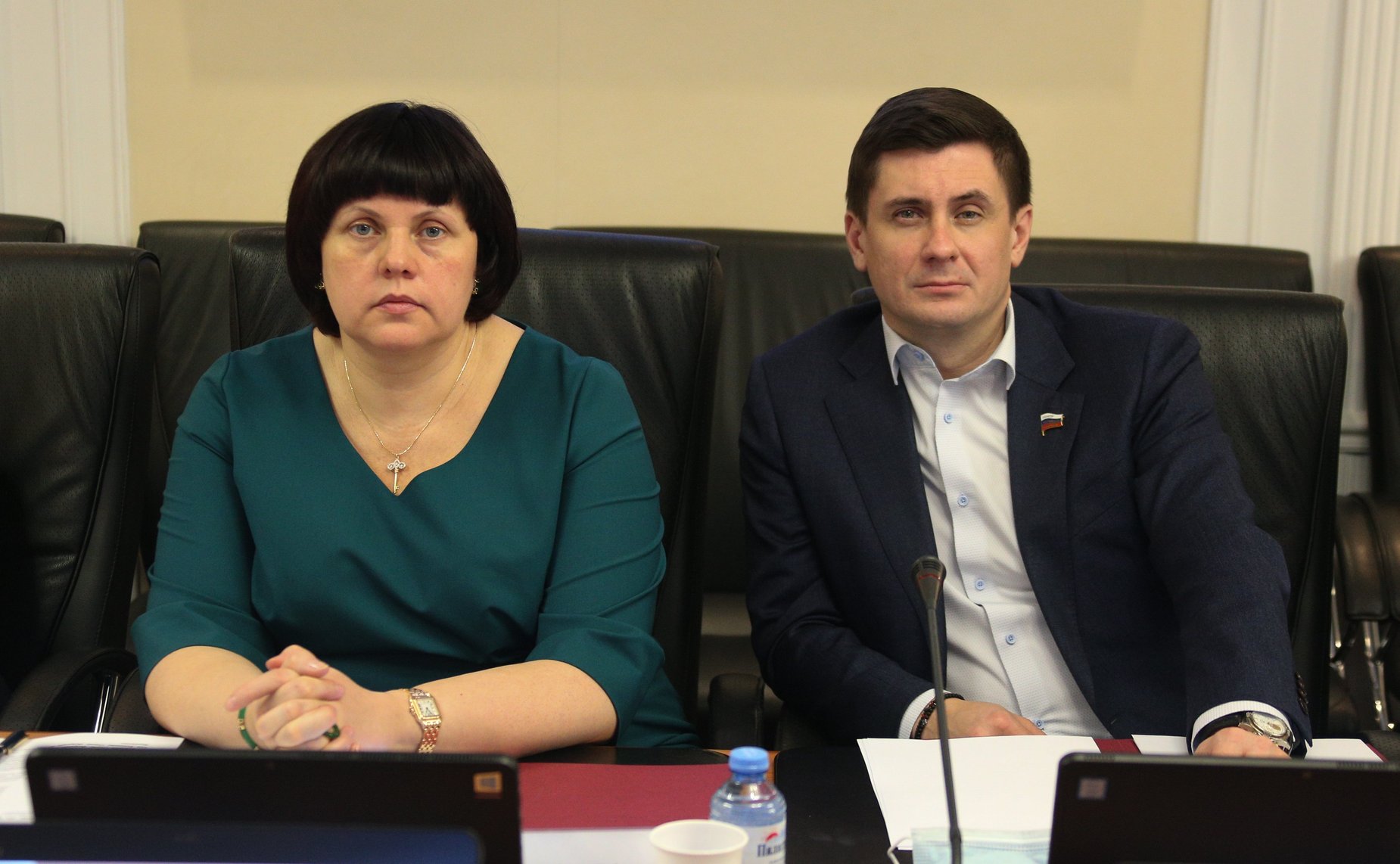 Елена Афанасьева и Вадим Деньгин