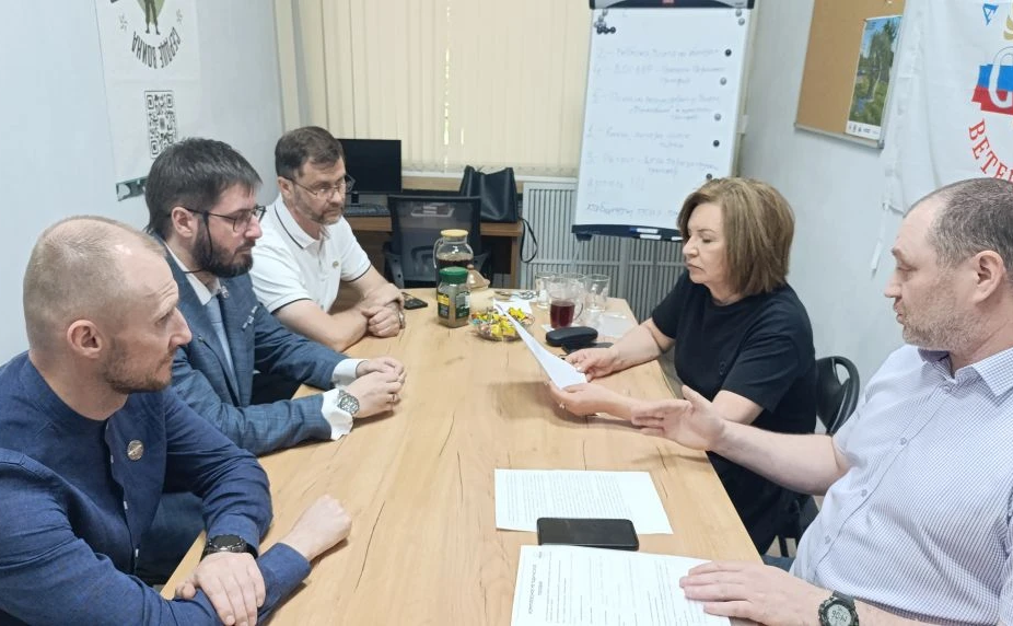 Марина Сидухина провела встречу с представителями самарского областного центра «Сердце воина»