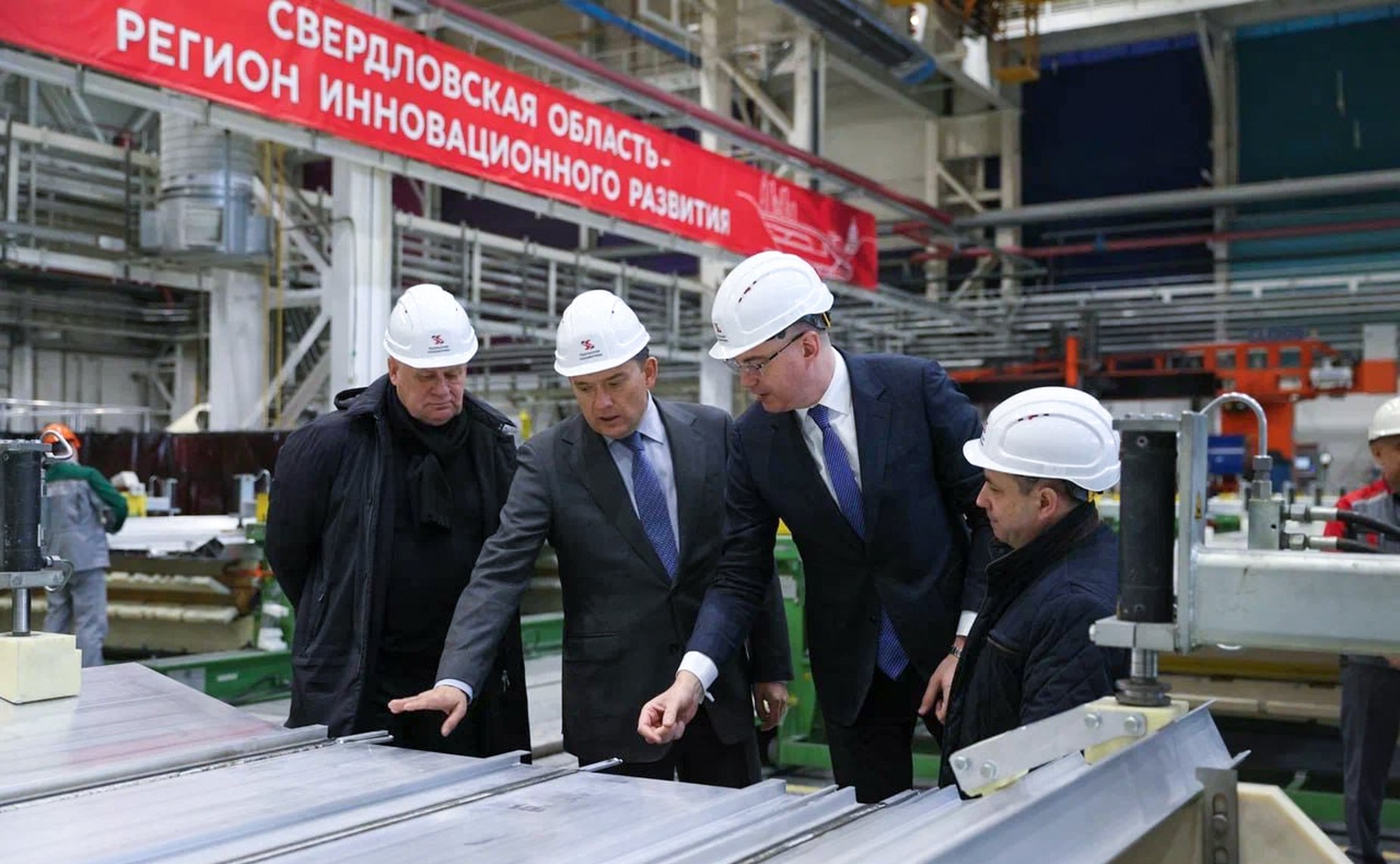 Николай Журавлёв посетил промышленные объекты Екатеринбурга