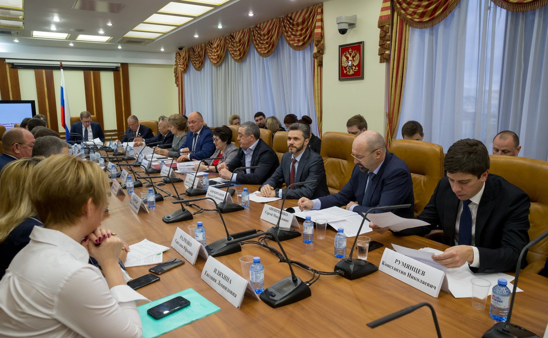 Заседание Комитета Совета Федерации по аграрно-продовольственной политике и природопользованию