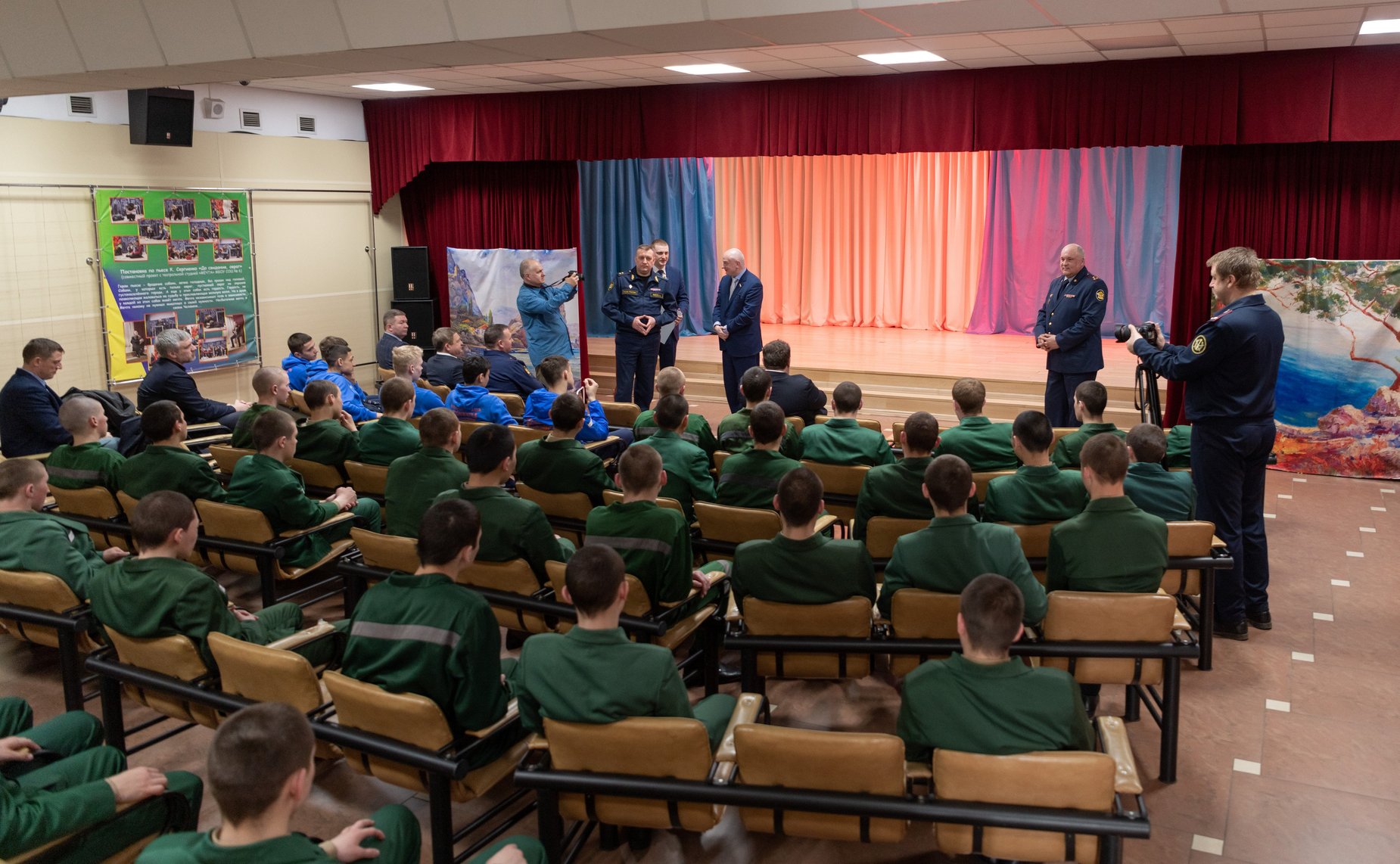 Андрей Клишас в рамках рабочей поездки в регион принял участие в выездном мероприятии в Канской воспитательной колонии в рамках развития социального проекта «Начни с чистого листа»