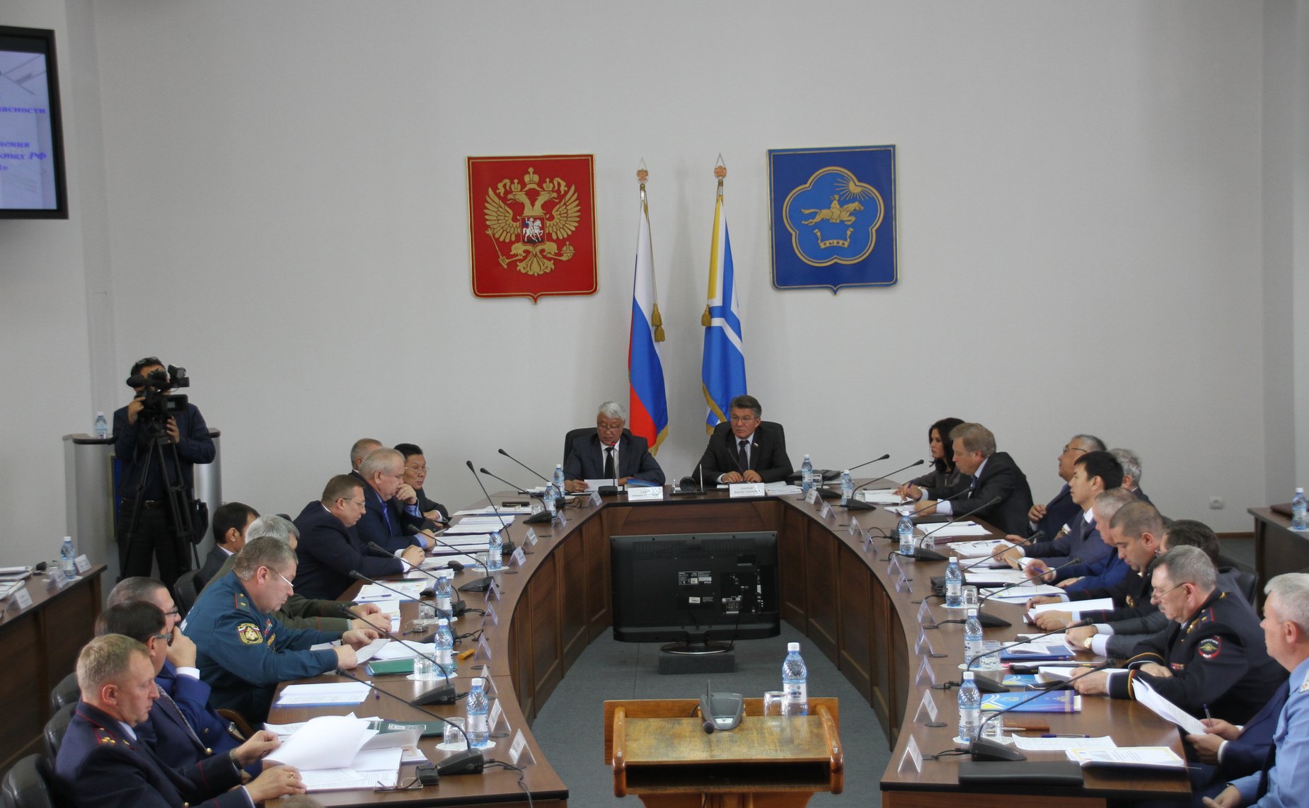 Выездное заседание Комитета СФ по обороне и безопасности в Кызыле (Республика Тыва)