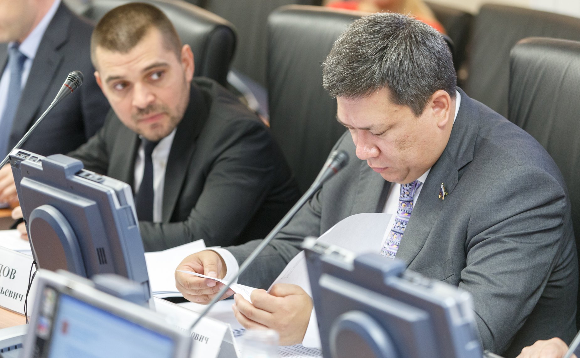 Заседание Комитета Совета Федерации по Регламенту и организации парламентской деятельности Полетаев