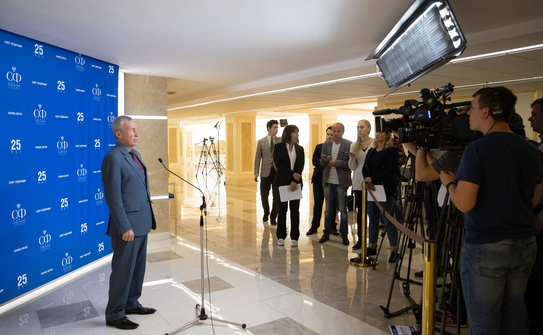 Брифинг Андрея Климова