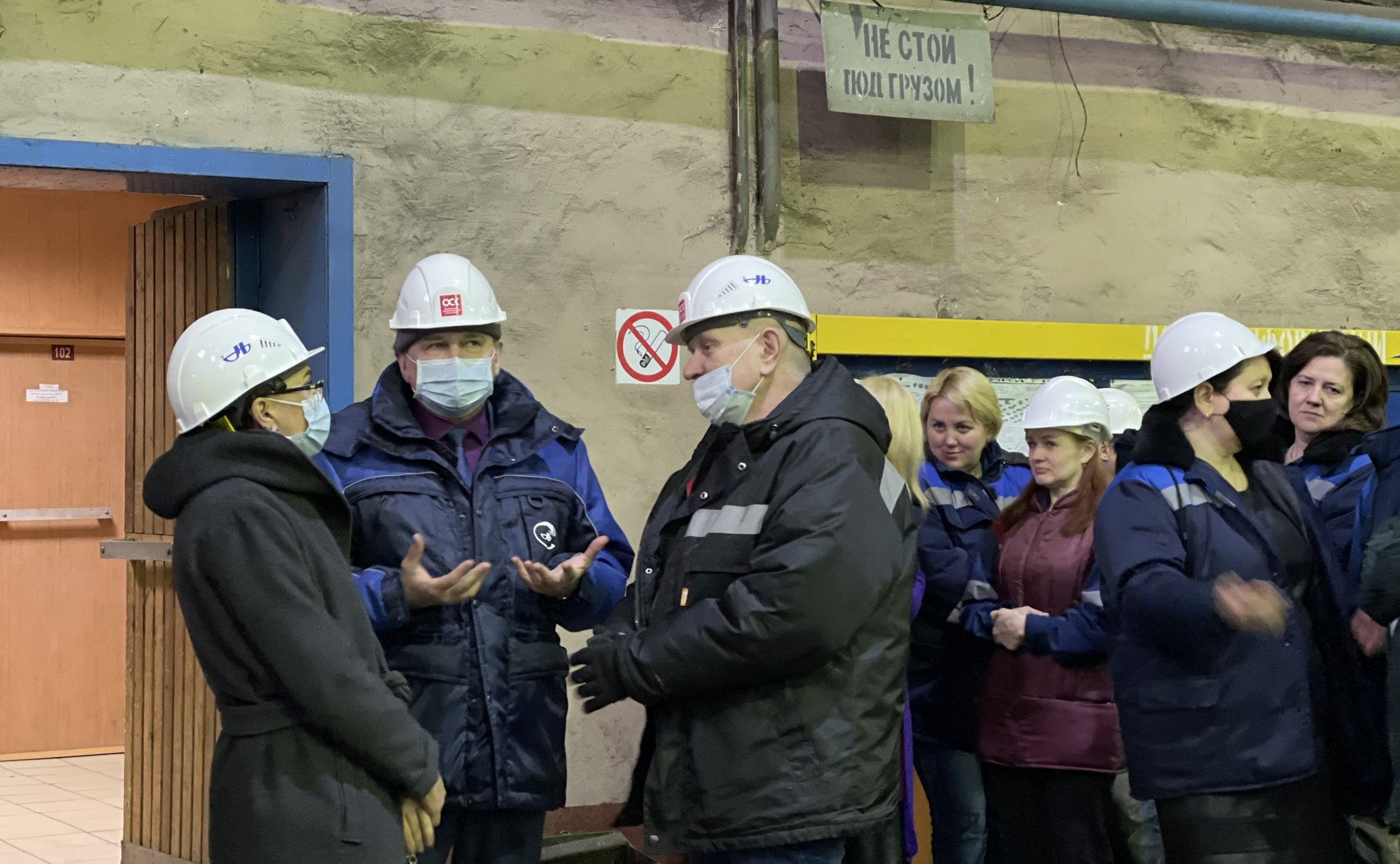 Татьяна Кусайко встретилась с работниками судоремонтного завода «Нерпа»