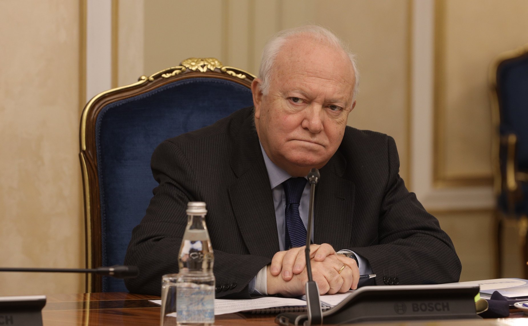 Встреча Валентины Матвиенко с Высоким представителем Генерального секретаря ООН по Альянсу цивилизаций Мигелем Моратиносом