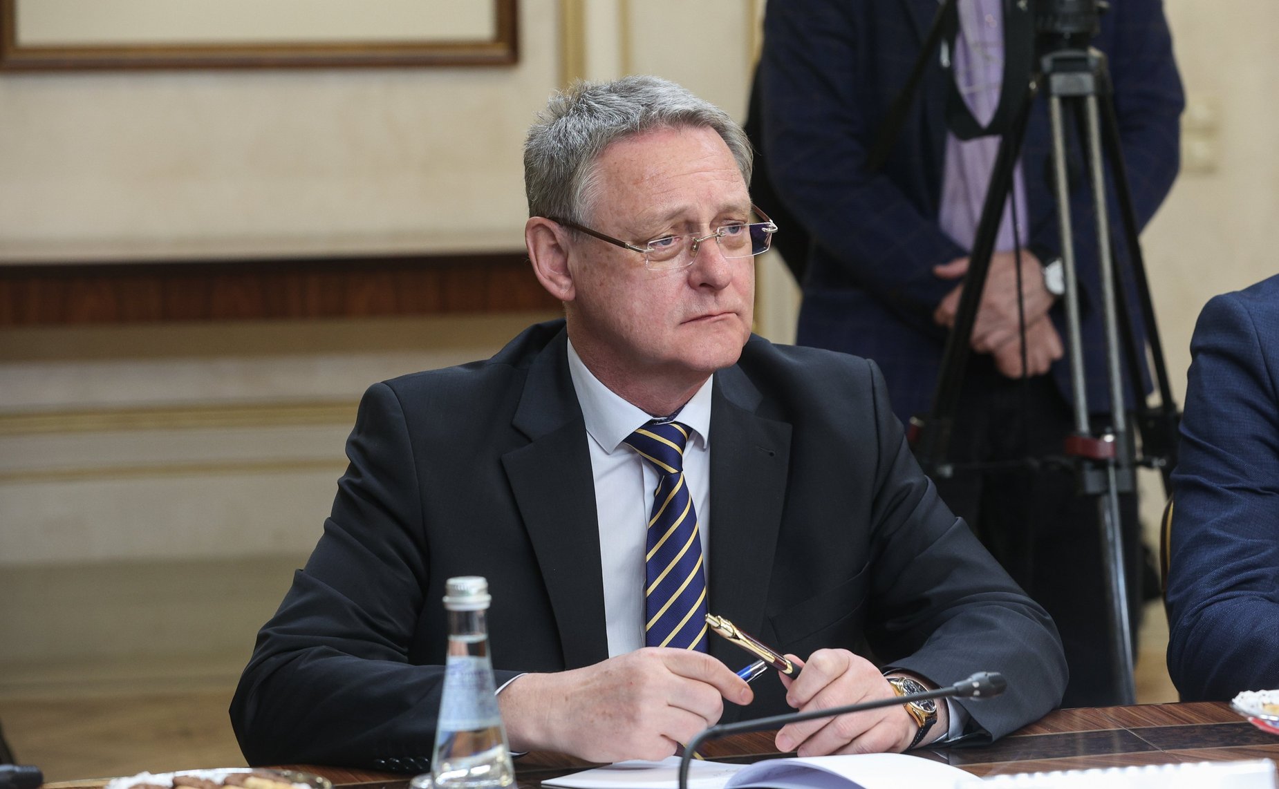 Валентина Матвиенко провела встречу с Министром иностранных дел Республики Беларусь Сергеем Алейником, который находится в России с официальным визитом