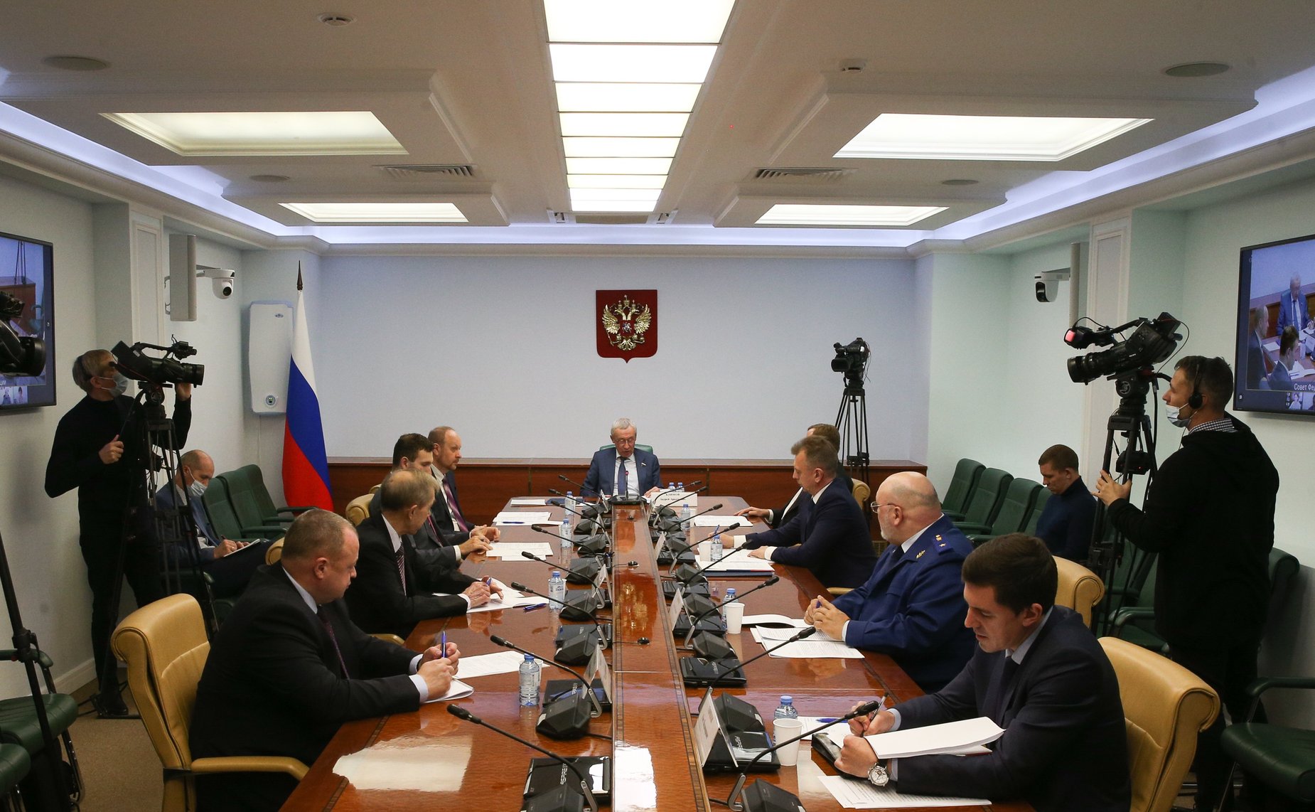 Заседание Временной комиссии СФ по защите государственного суверенитета и противодействию вмешательству во внутренние дела РФ