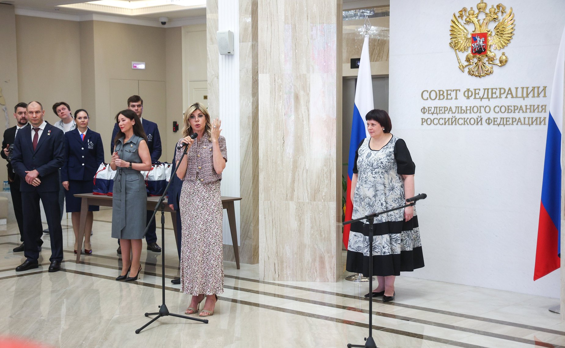 В Совете Федерации состоялось торжественное мероприятие с вручением подарков будущим первоклассникам
