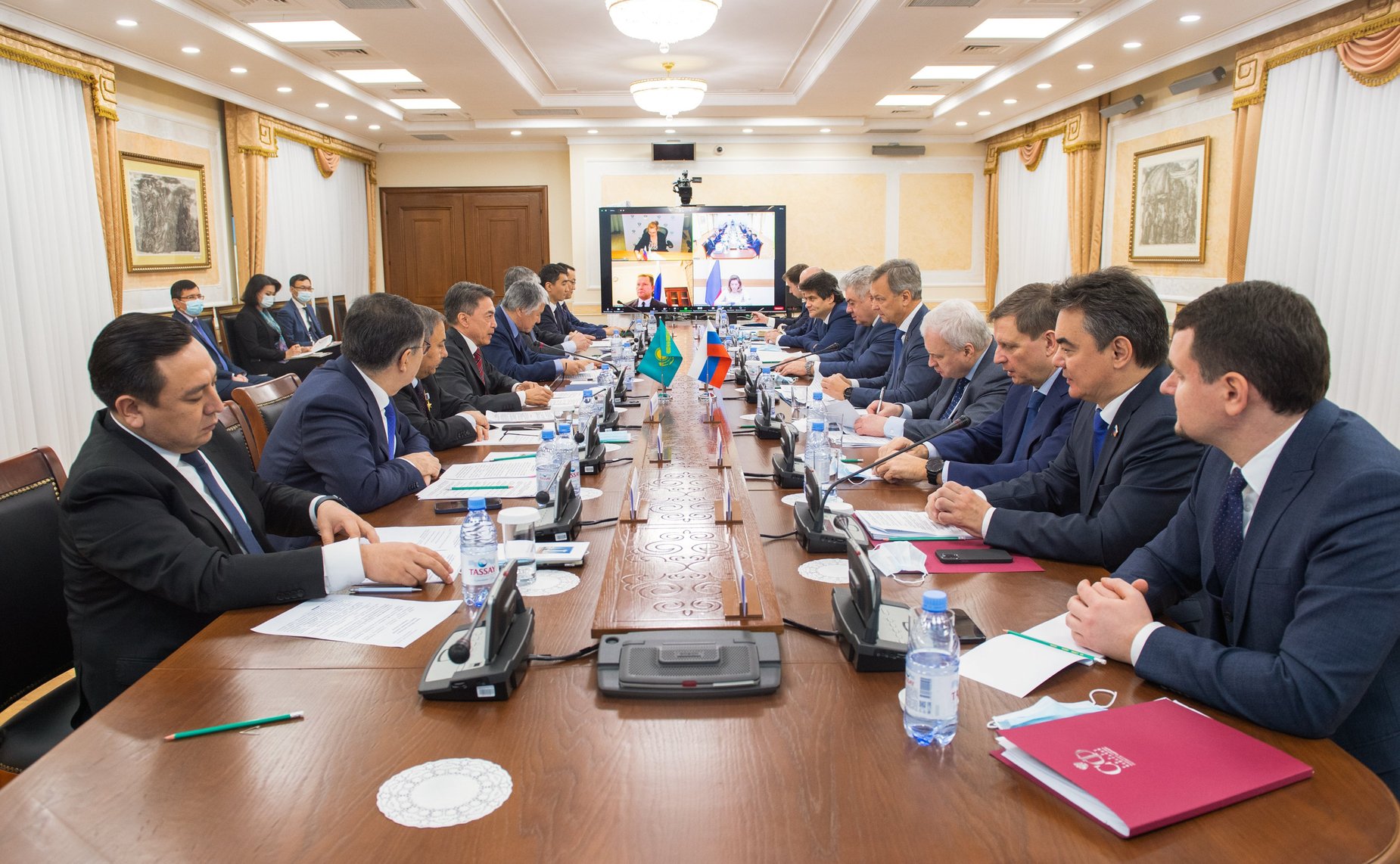 Участие делегации СФ в 18-м заседании Комиссии по сотрудничеству между Советом Федерации и Сенатом Парламента Республики Казахстан