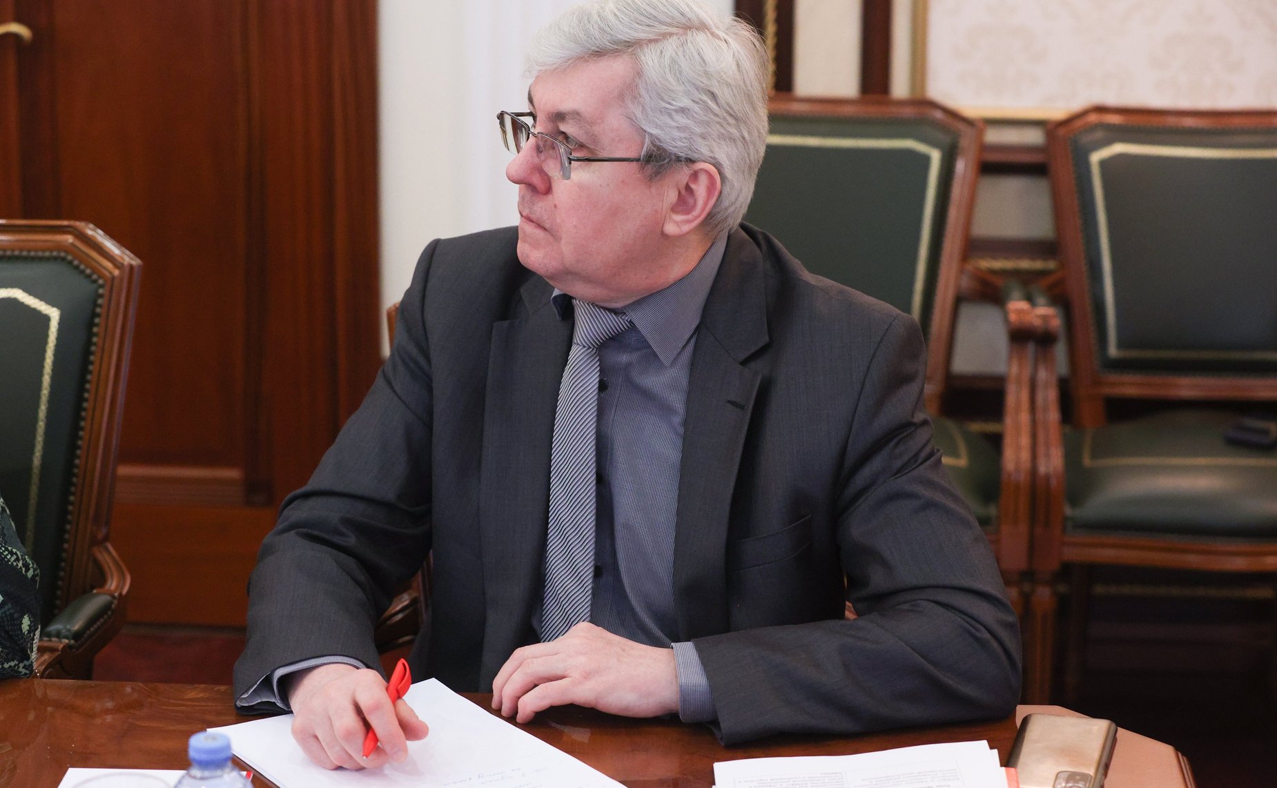 Заместитель Председателя СФ Константин Косачев провел заседание рабочей группы по подготовке X Парламентского форума БРИКС