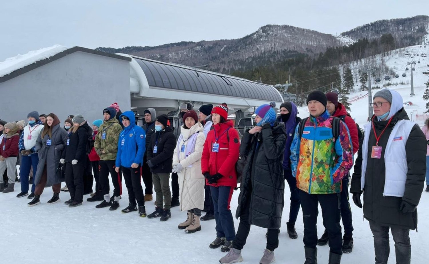 Татьяна Гигель приняла участие в молодежном фестивале зимних забав «SNOWFEST» в Майминском районе республики