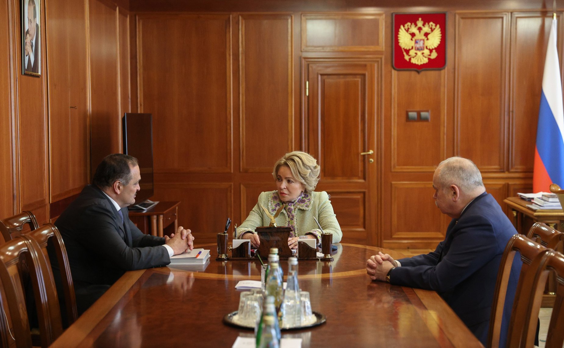 Валентина Матвиенко провела встречу с главой Республики Дагестан Сергеем Меликовым
