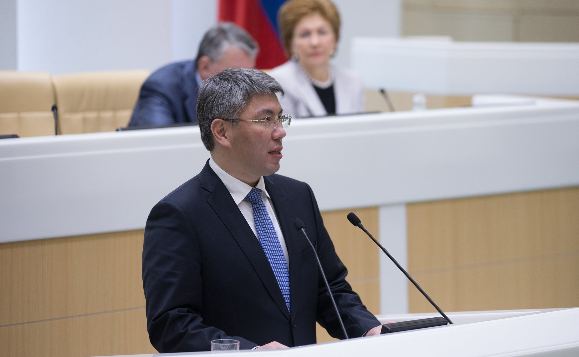 Глава Республики Бурятия А. Цыденов