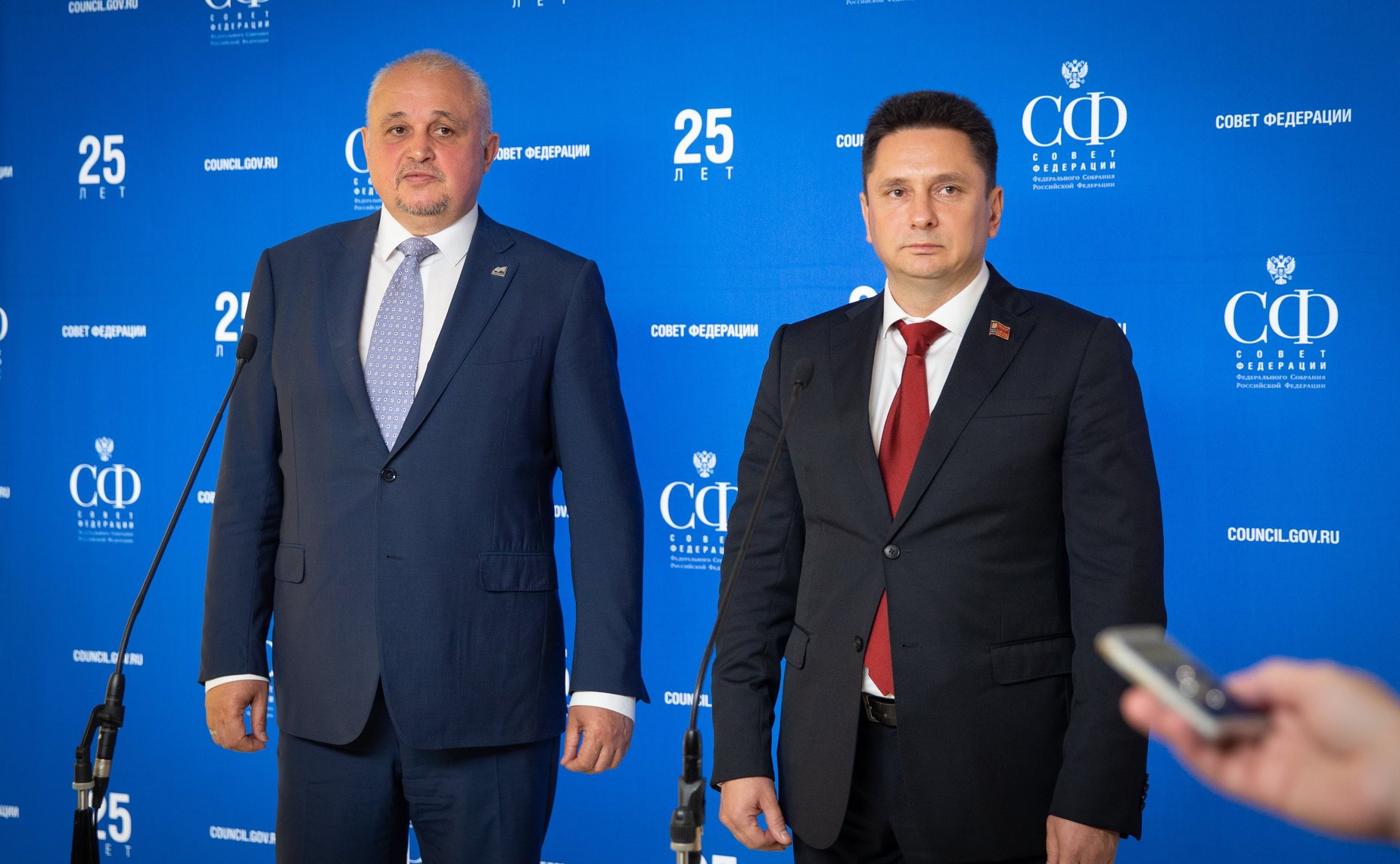 Сергей Цивилев и Вячеслав Петров