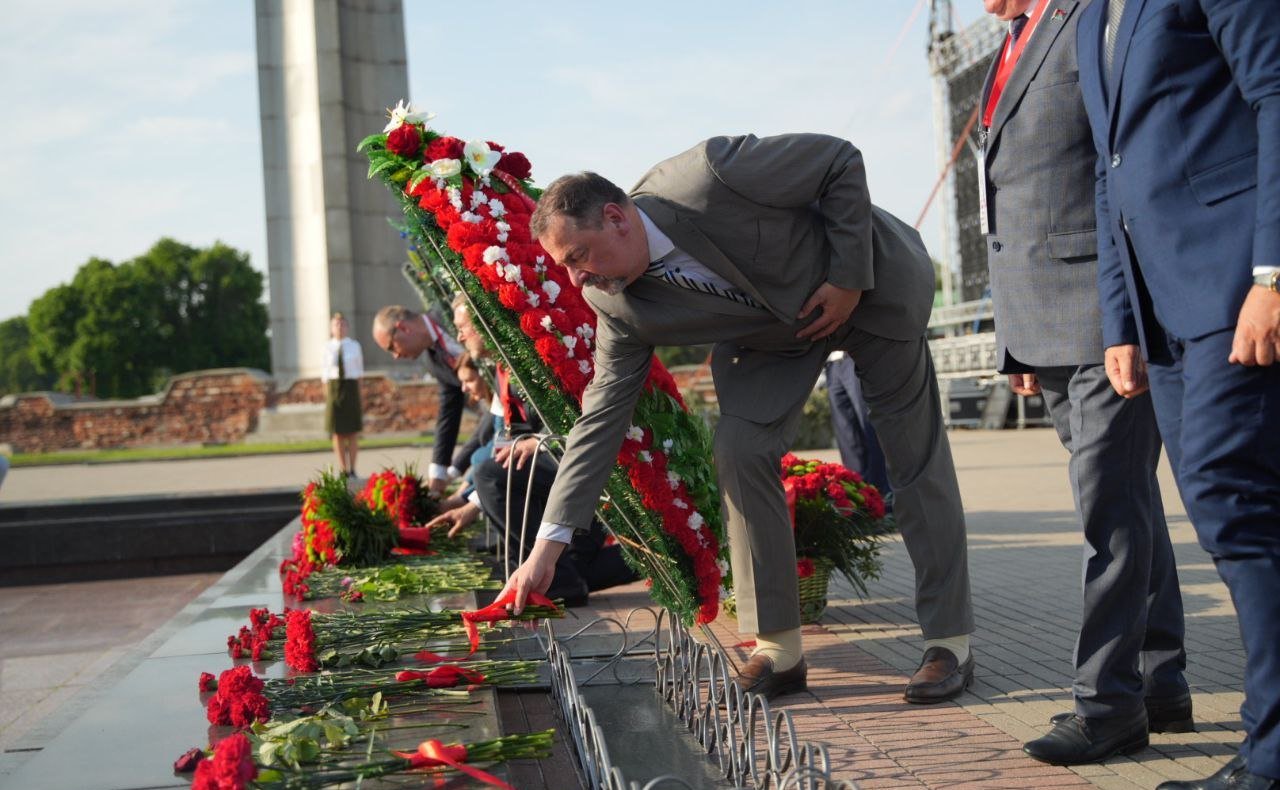 Торжественная церемония старта проекта «Поезд Памяти» состоялась в мемориальном комплексе «Брестская крепость-герой»