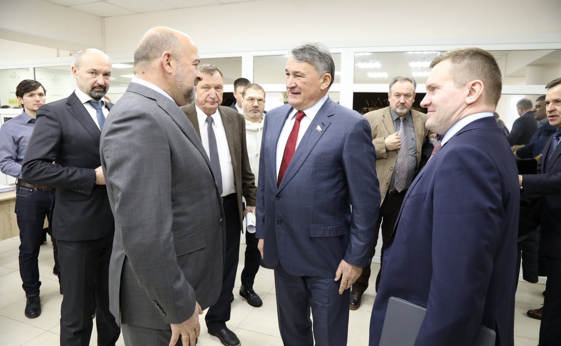 Юрий Воробьев и губернатор Архангельской области Игорь Орлов