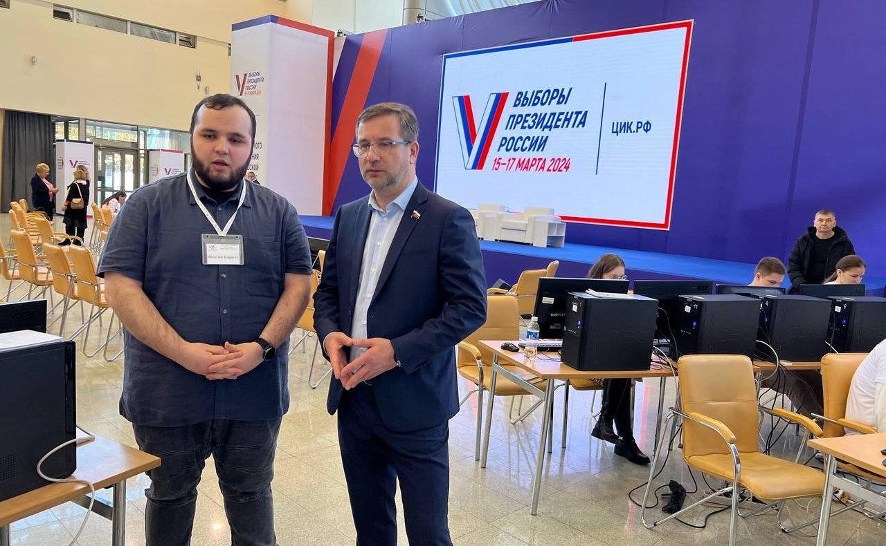 Николай Владимиров принял участие в открытии Центра общественного наблюдения за выборами Президента России