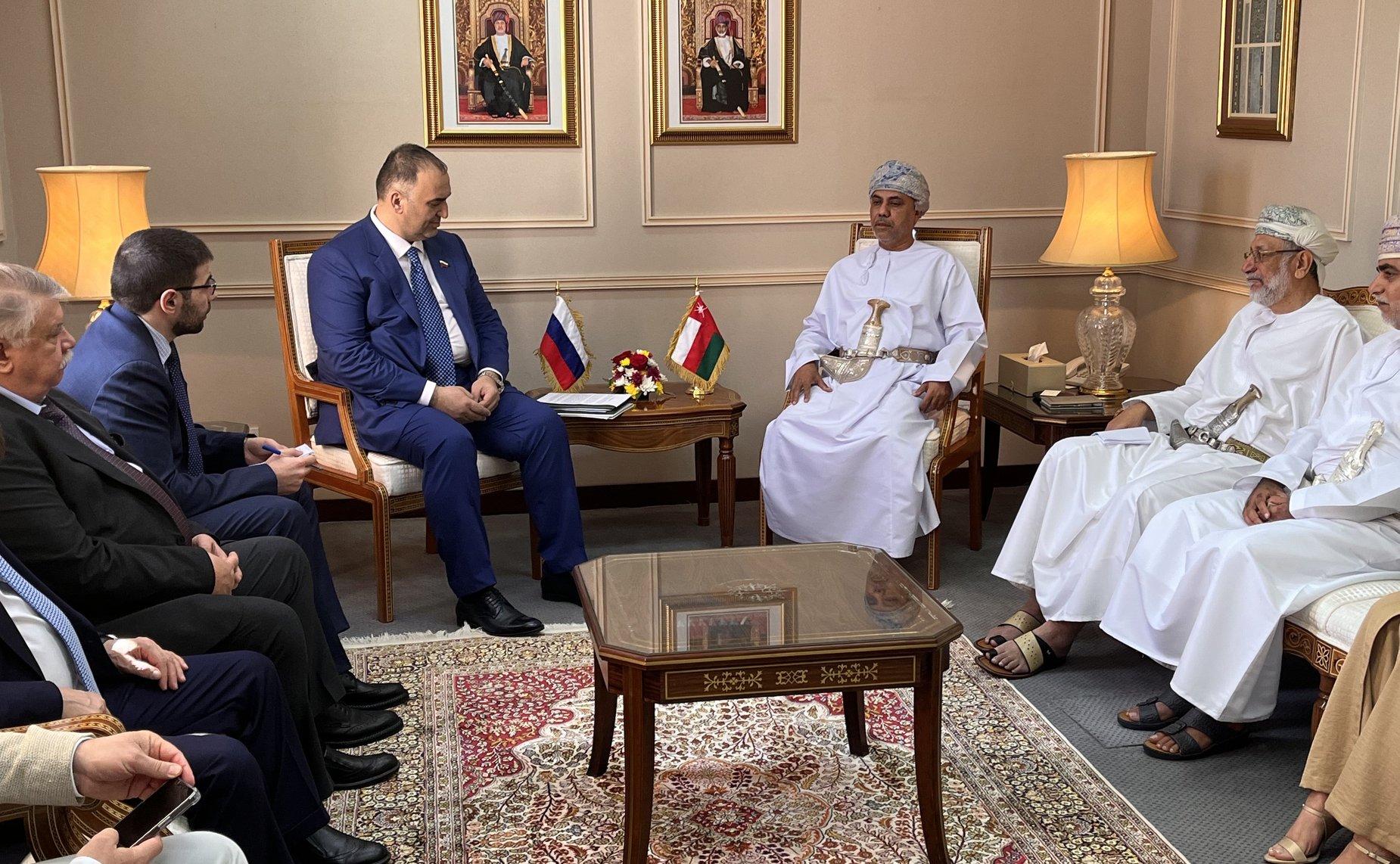Визит делегации группы по сотрудничеству Совета Федерации с Государственным советом Султаната Оман в город Маскат