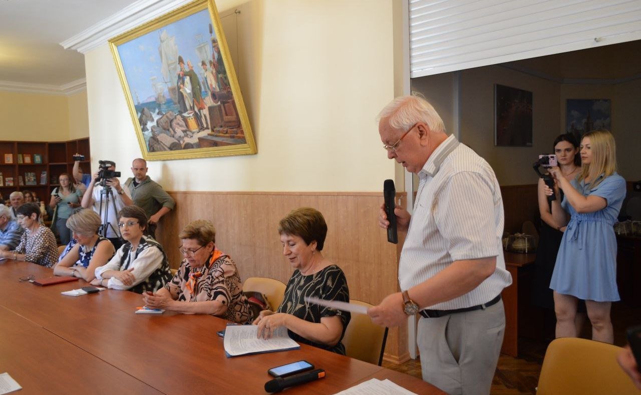 Екатерина Алтабаева приняла участие в заседании круглого стола «Морская библиотека и её читатели: век XIX-XXI»