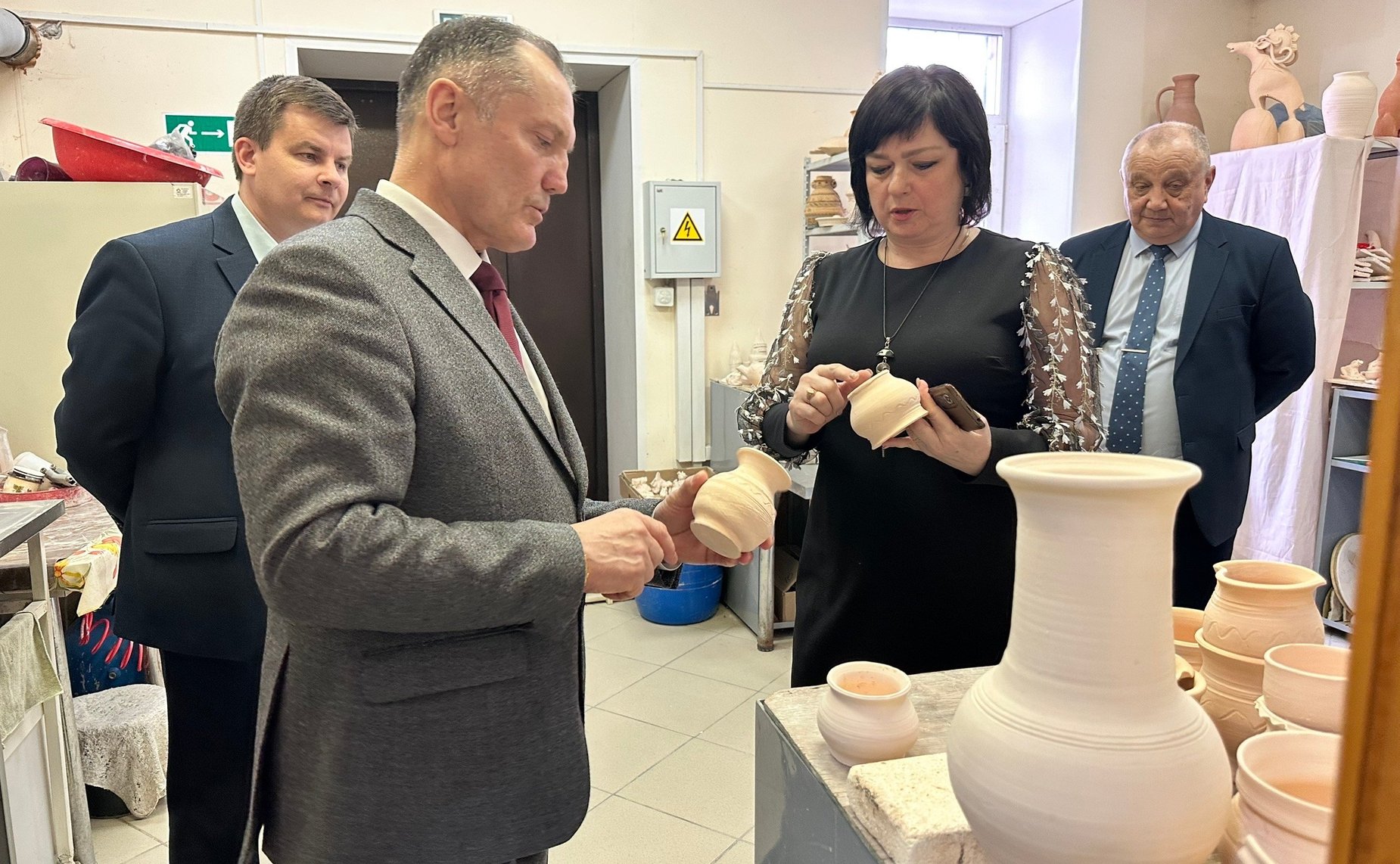 Игорь Мурог посетил новую детскую школу искусств в Рязанской области