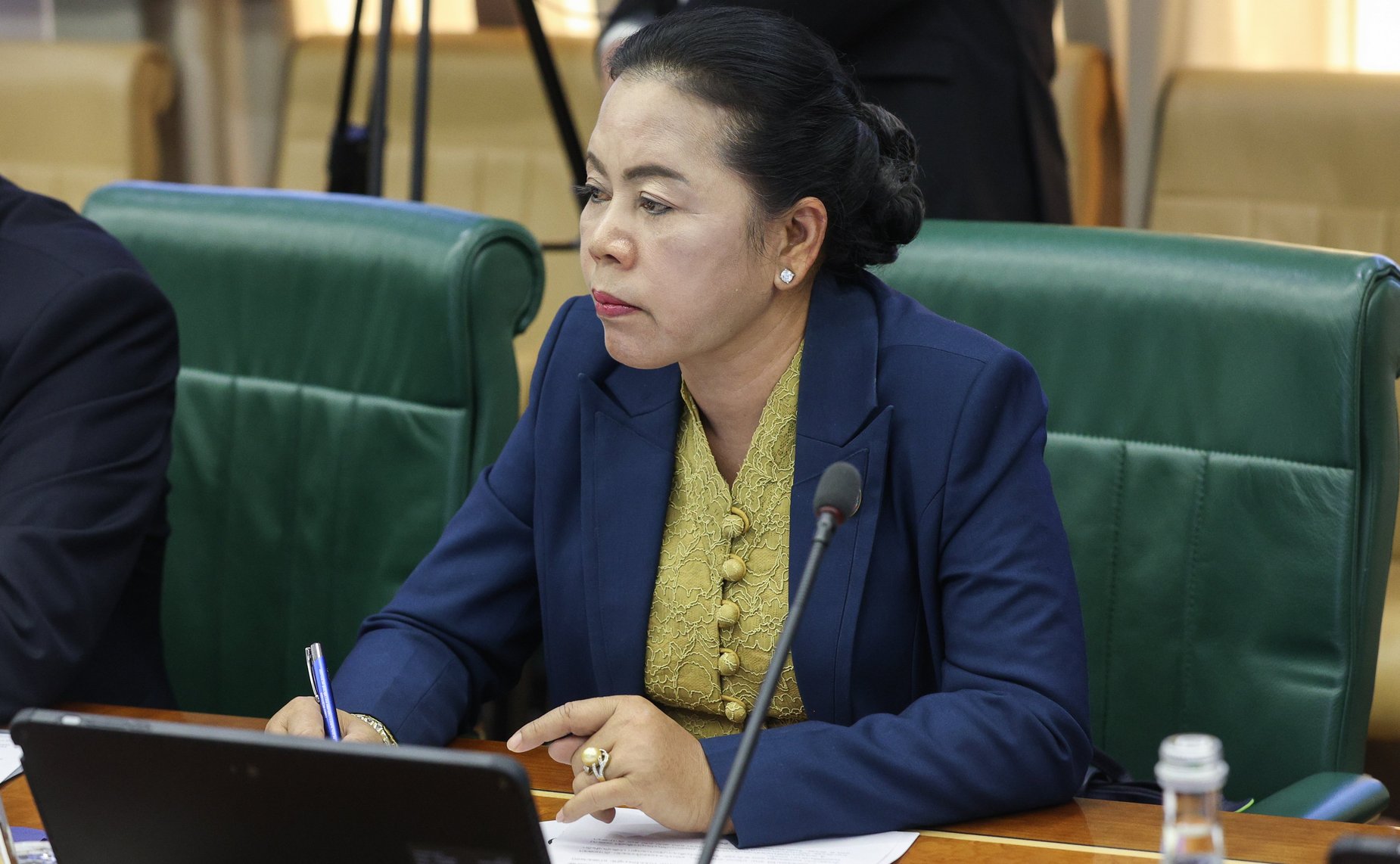 Константин Косачев провел встречу с заместителем Председателя Национального собрания Лаосской Народно-Демократической Республики Сувоном Лыангбунми