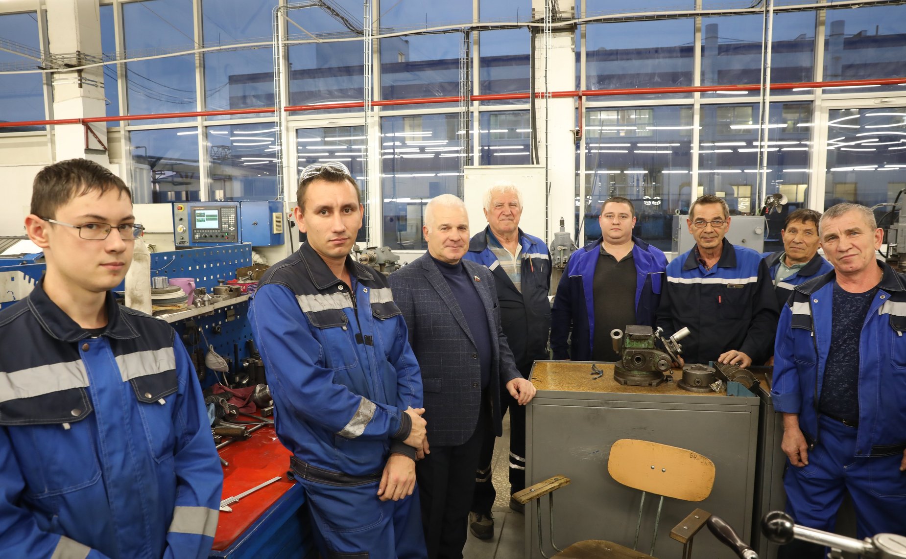 Сергей Мартынов побывал на одном из ключевых предприятий Марий Эл