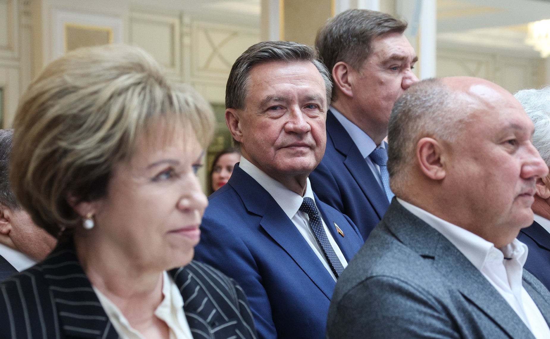 Открытие в Совете Федерации выставки «Российские Студенческие Отряды: главное трудовое движение страны», посвященной 65-летию движения