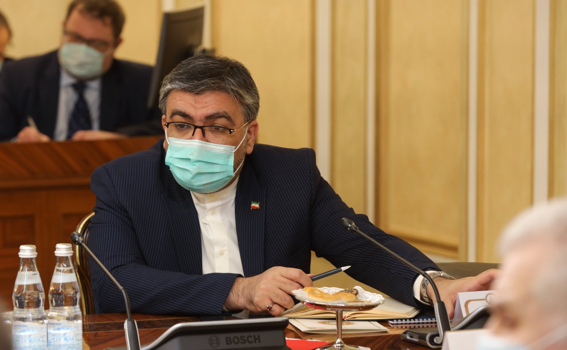 Встреча Валентины Матвиенко с Председателем Собрания Исламского Совета Исламской Республики Иран Мохаммадом Багером Галибафом