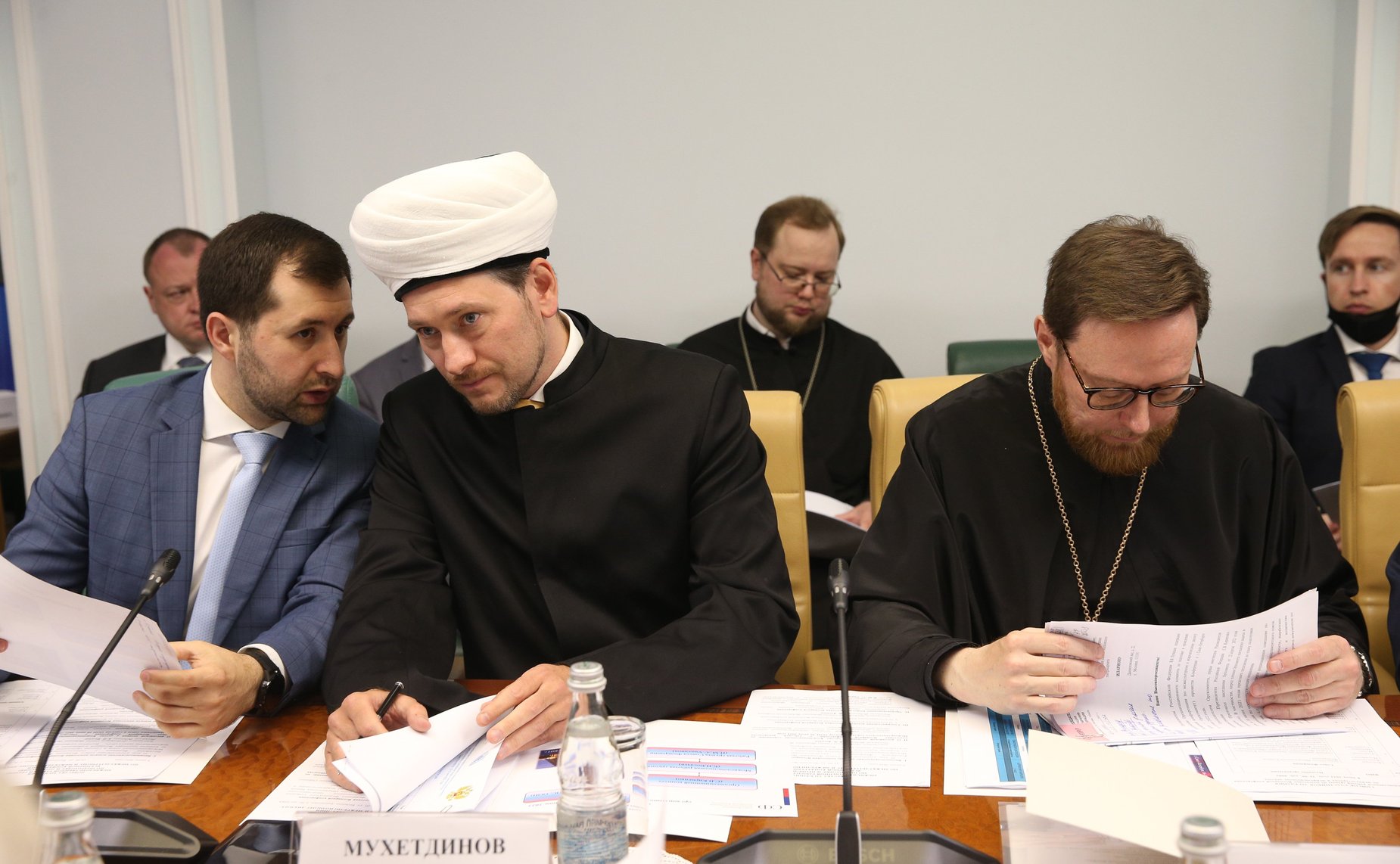 Заседание межведомственной рабочей группы про подготовке и проведению Всемирной конференции по межкультурному и межрелигиозному диалогу