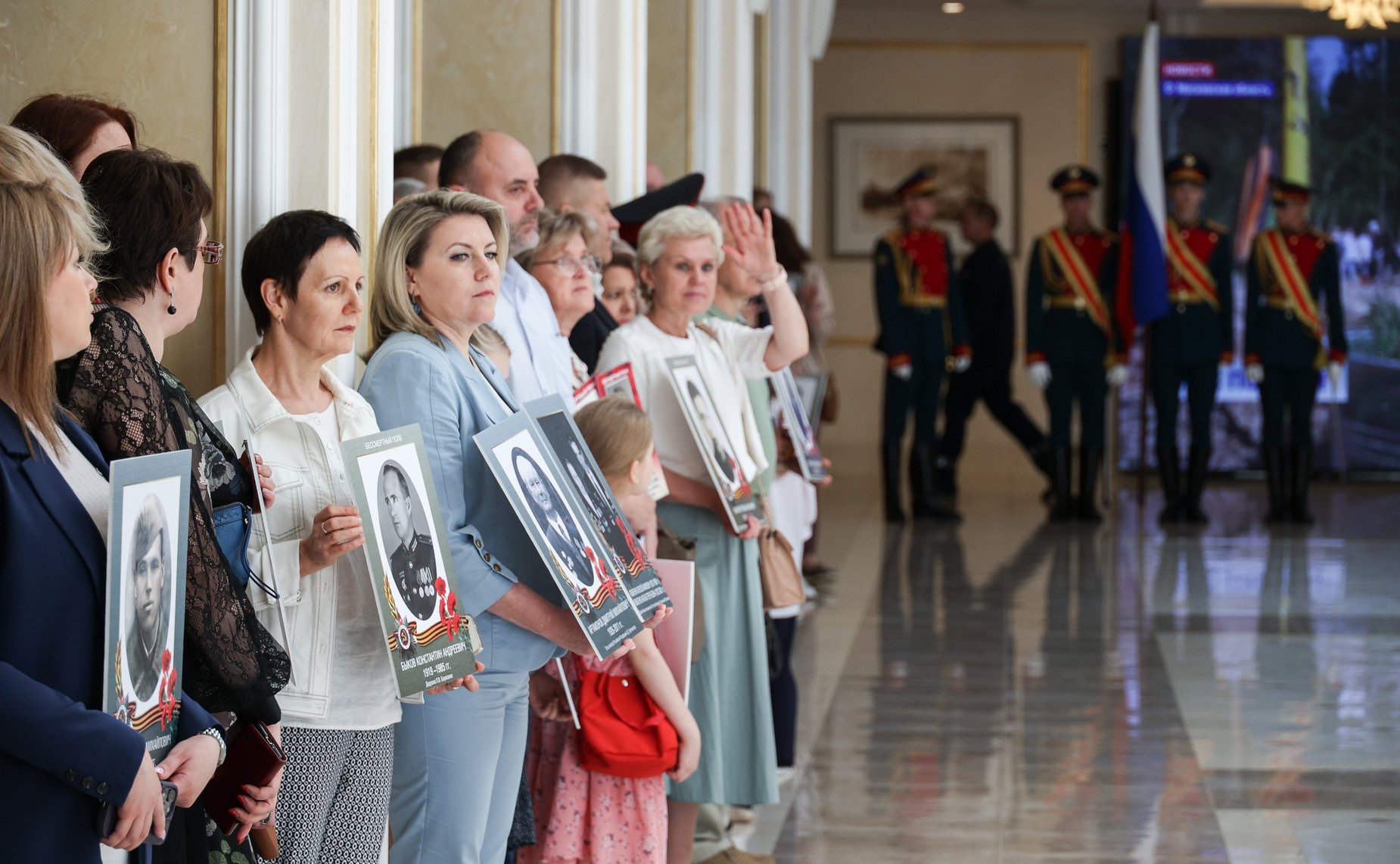 В Совете Федерации состоялась торжественная церемония открытия выставки «Память поколений»