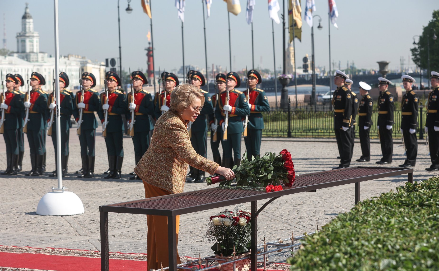 Валентина Матвиенко приняла участие в мероприятиях, посвященных Дню Санкт-Петербурга