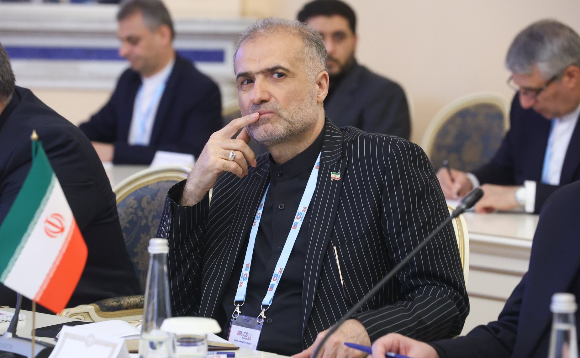 Валентина Матвиенко провела встречу с Председателем Собрания Исламского Совета Исламской Республики Иран Мохаммадом Багером Галибафом
