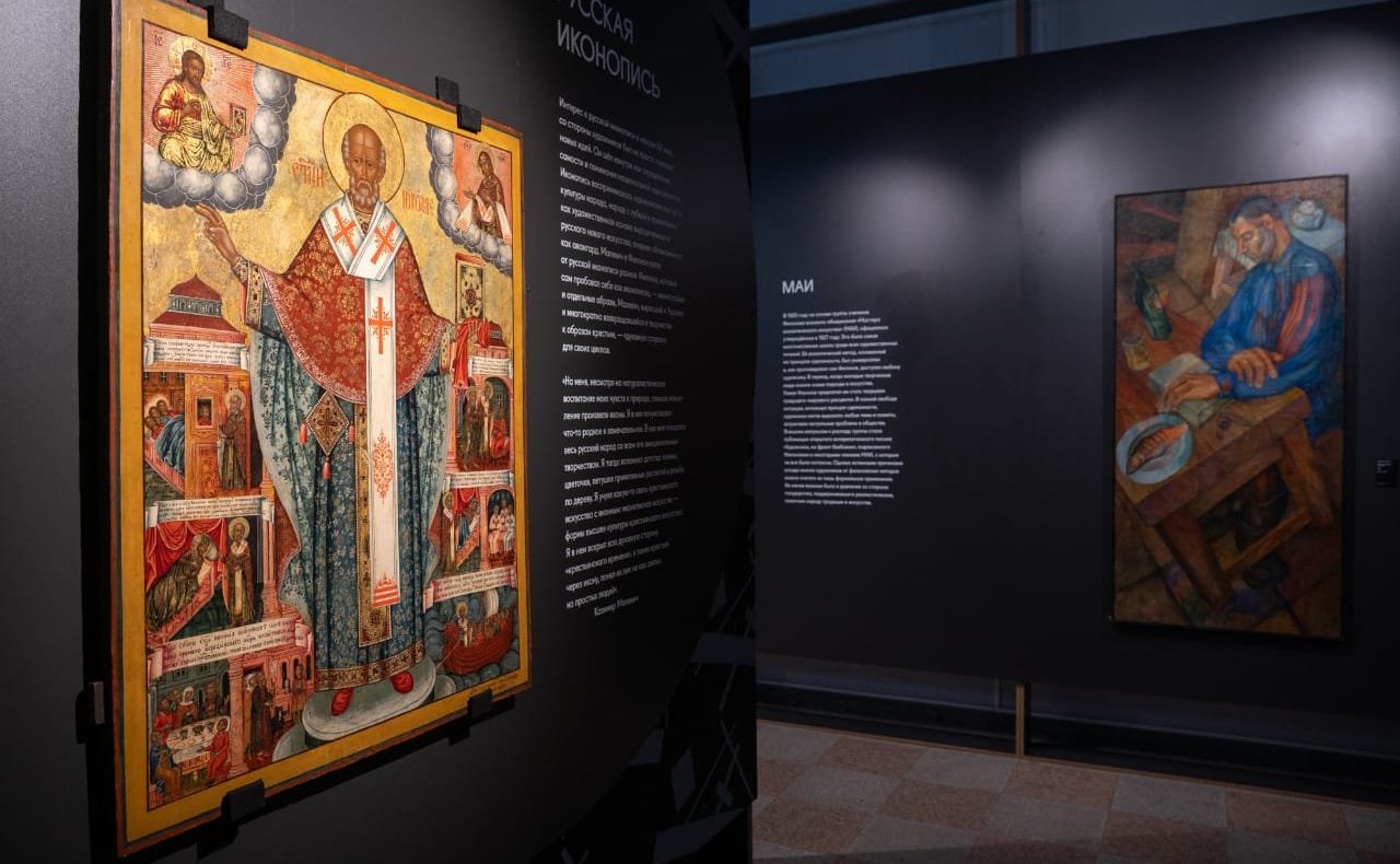 Екатерина Алтабаева приняла участие в открытии выставки «Малевич VS Филонов. Диалог двух школ» в Воронцовском дворце в Алупке