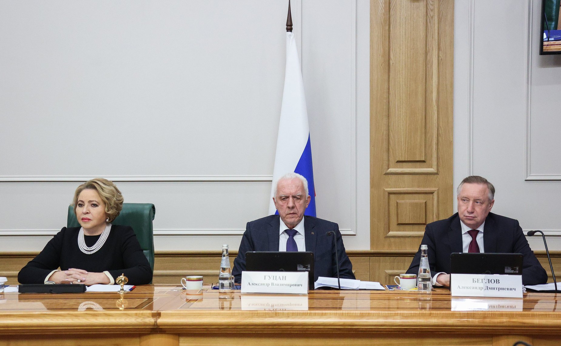 Заседание Организационного комитета по подготовке и проведению празднования 80-летия полного освобождения Ленинграда от фашистской блокады