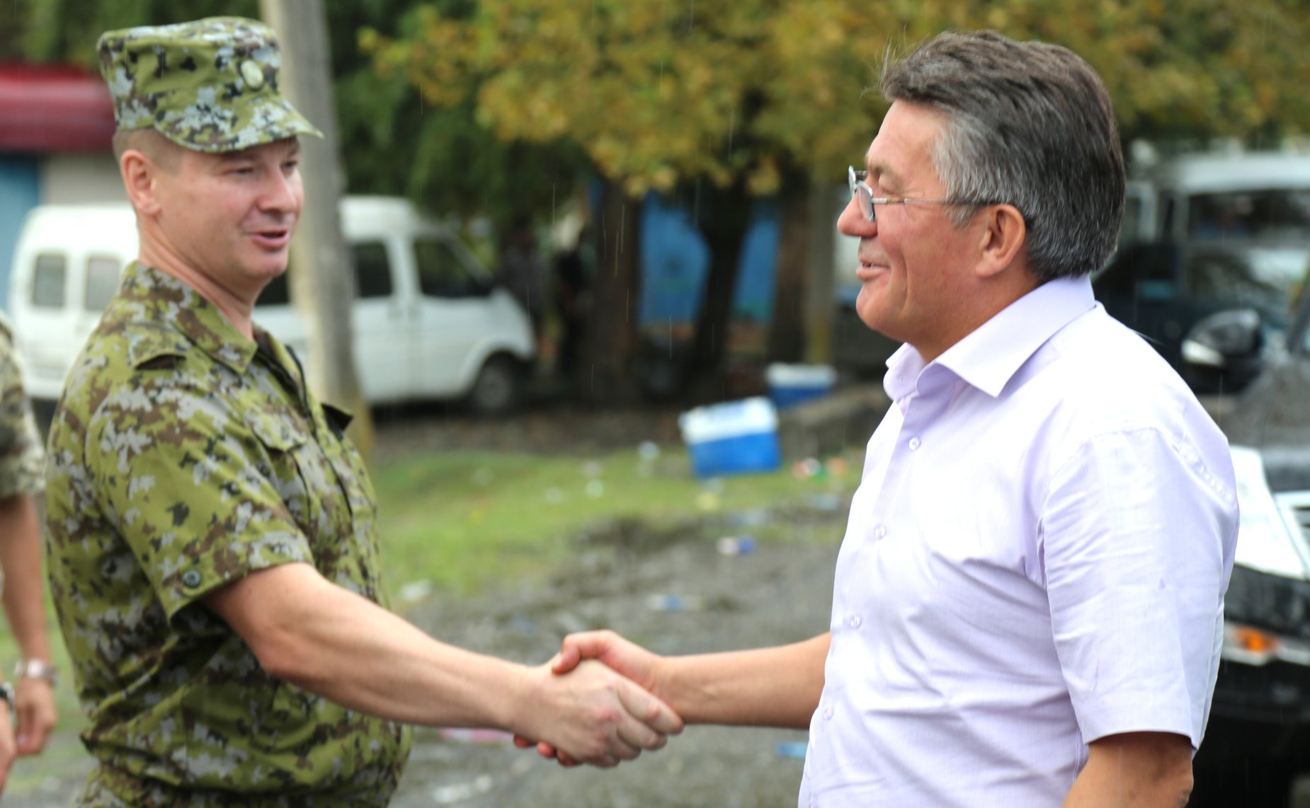 В ходе визита в Республику Абхазия делегация Совета Федерации посетила Пограничное управление ФСБ России