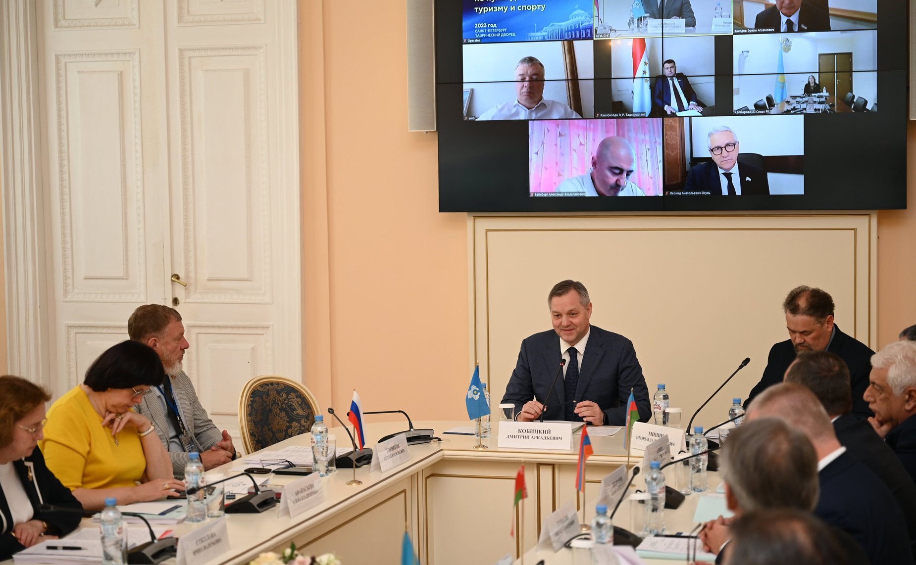 Заседание Постоянной комиссии МПА СНГ по культуре, информации, туризму и спорту