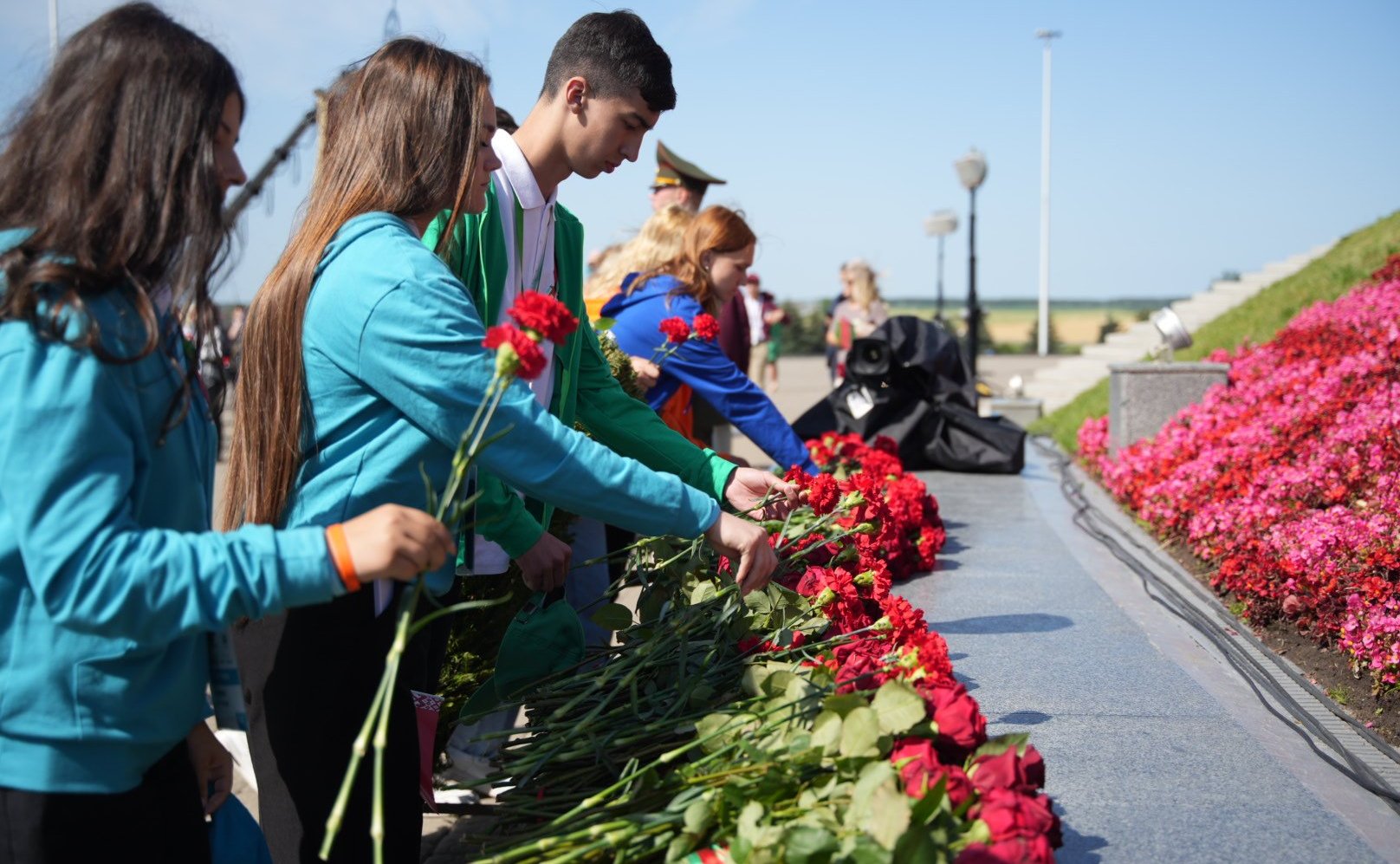 Мероприятия культурно-образовательного проекта «Поезд Памяти» на Кургане Славы