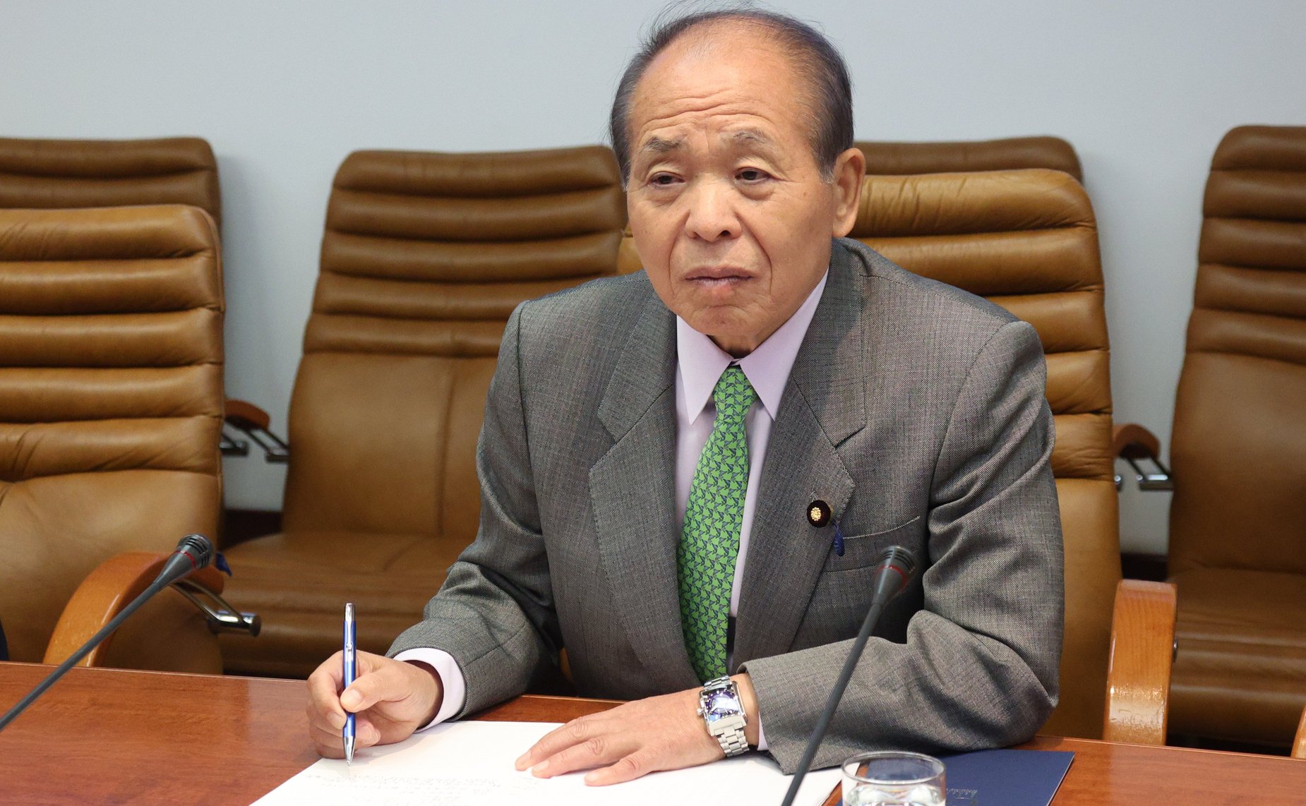 Константин Косачев провел встречу с депутатом Палаты советников Парламента Японии Мунэо Судзуки