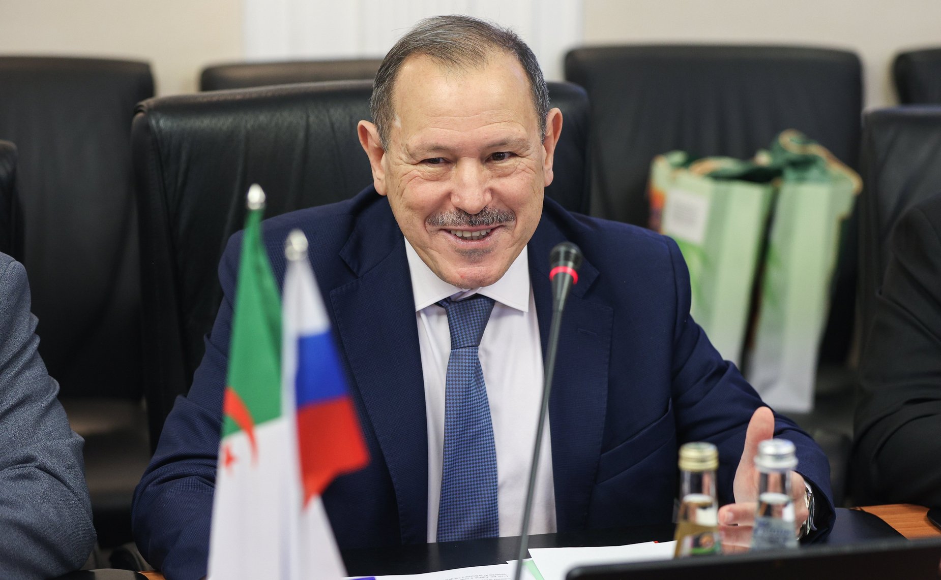 Встреча сенаторов РФ с Чрезвычайным и Полномочным Послом Алжира в Российской Федерации