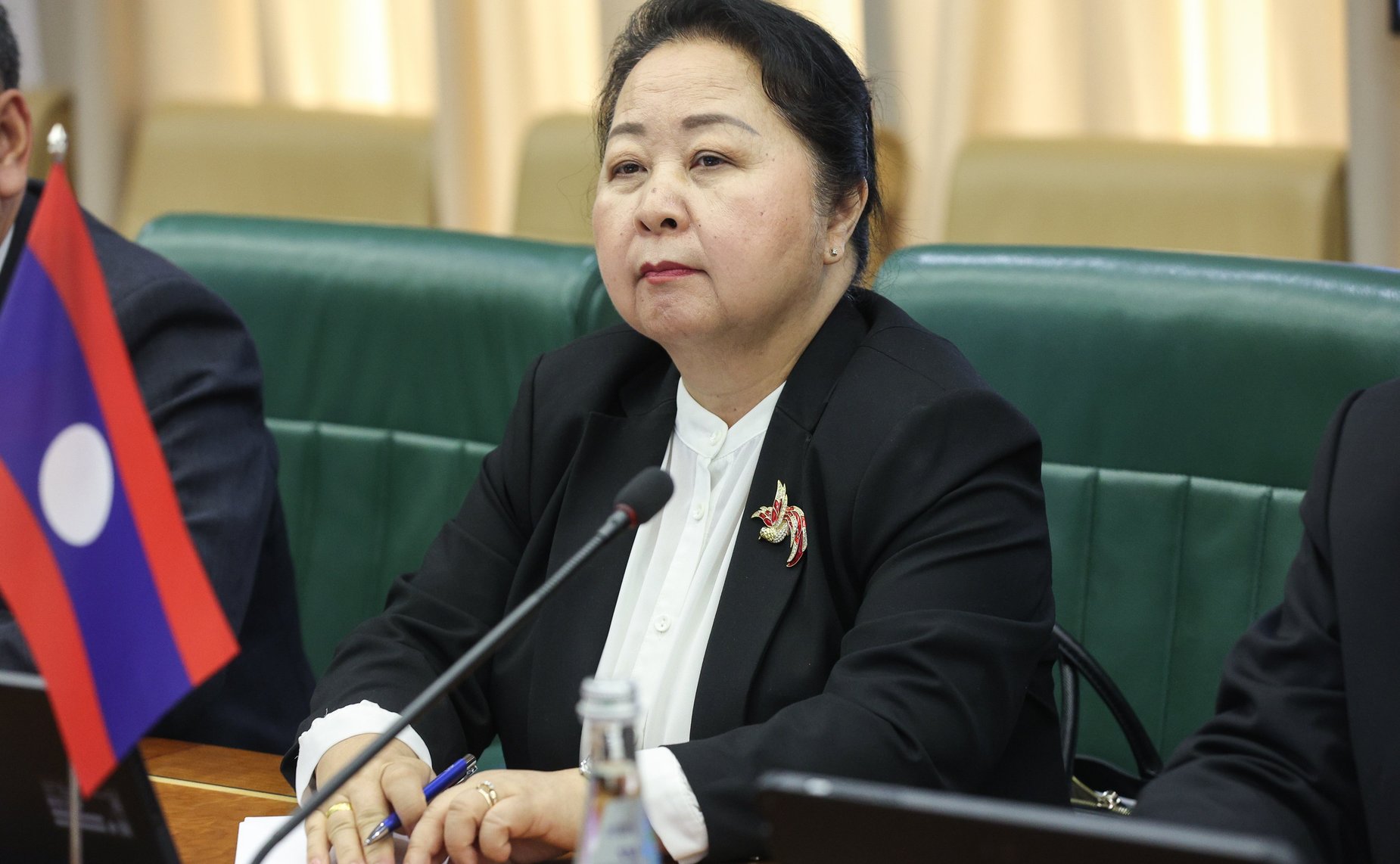 Константин Косачев провел встречу с заместителем Председателя Национального собрания Лаосской Народно-Демократической Республики Сувоном Лыангбунми