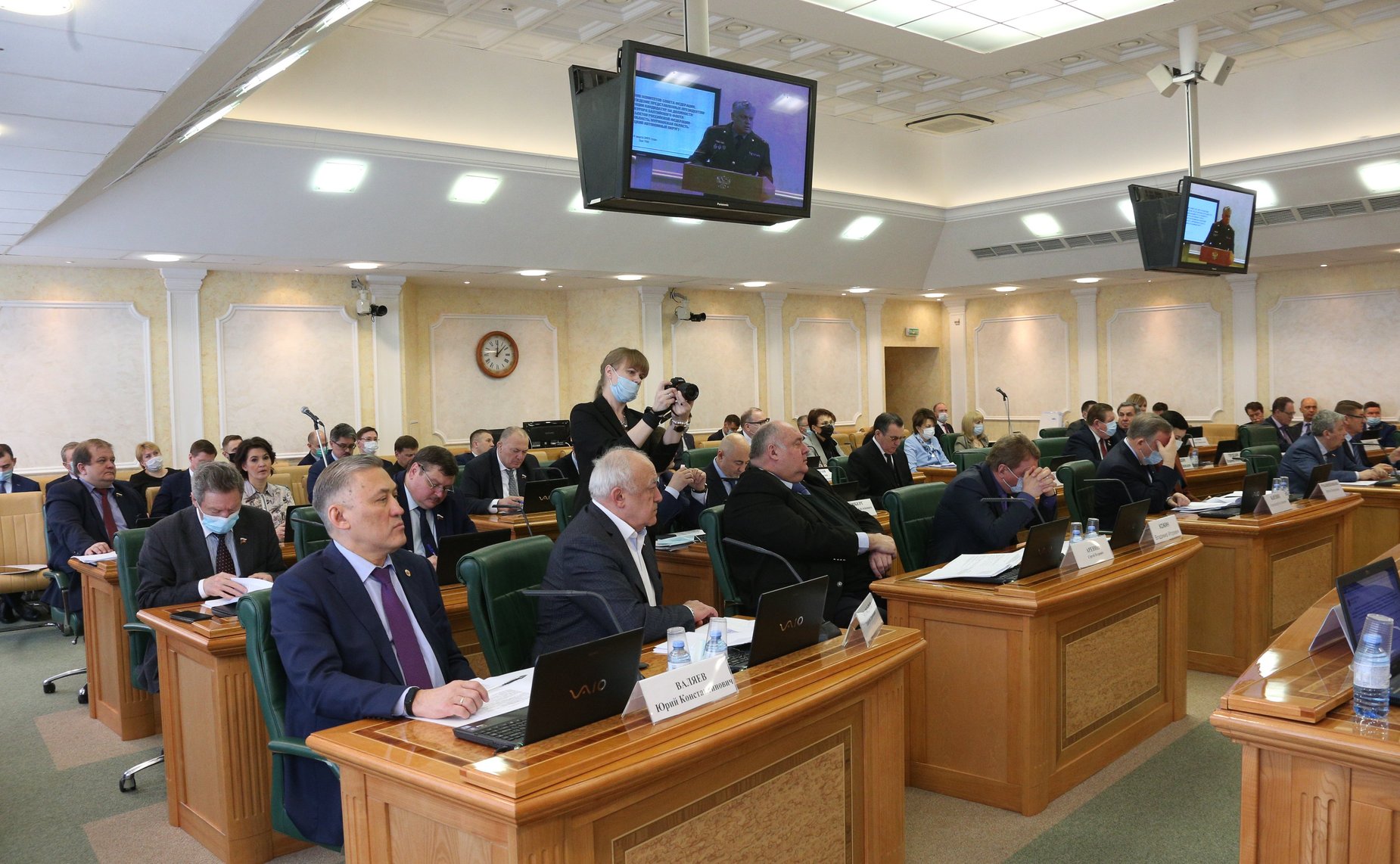 Совместное заседание комитетов Совета Федерации по обсуждению представленных Президентом РФ кандидатур на должности прокуроров субъектов Российской Федерации