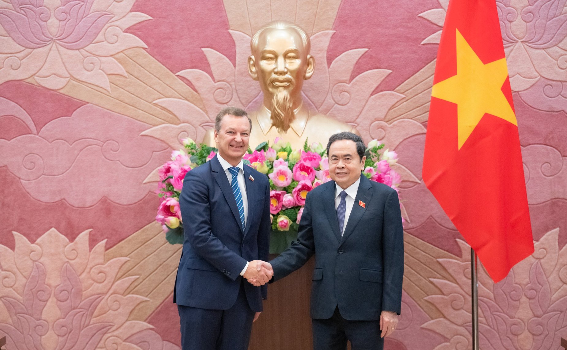 Делегация Совета Федерации во главе с первым заместителем Председателя СФ Андреем Яцкиным встретилась с Председателем Национального собрания Вьетнама Чан Тхань Маном