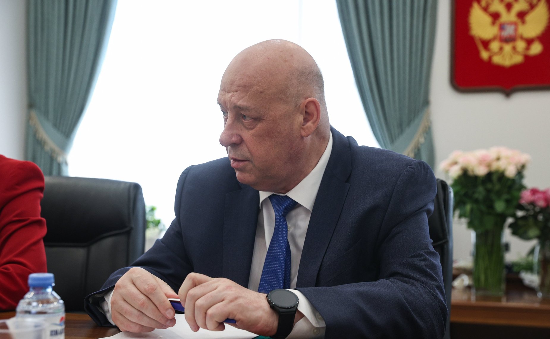 Инна Святенко провела рабочее совещание с Министром здравоохранения Российской Федерации Михаилом Мурашко и главой Республики Хакасия Валентином Коноваловым
